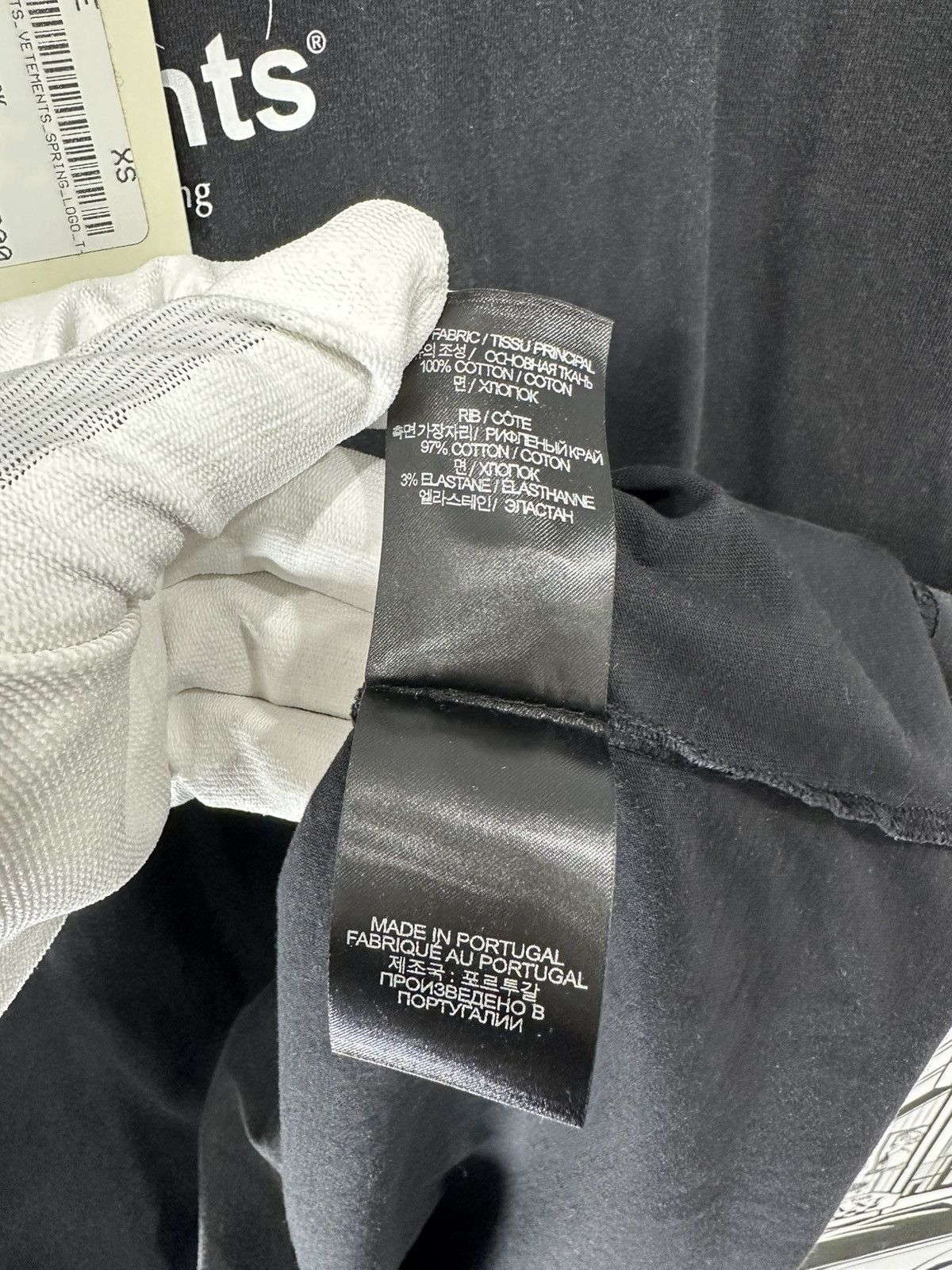 Vetements Vetements Spring Water Tee Black Xs Size US XS / EU 42 / 0 - 12 Thumbnail