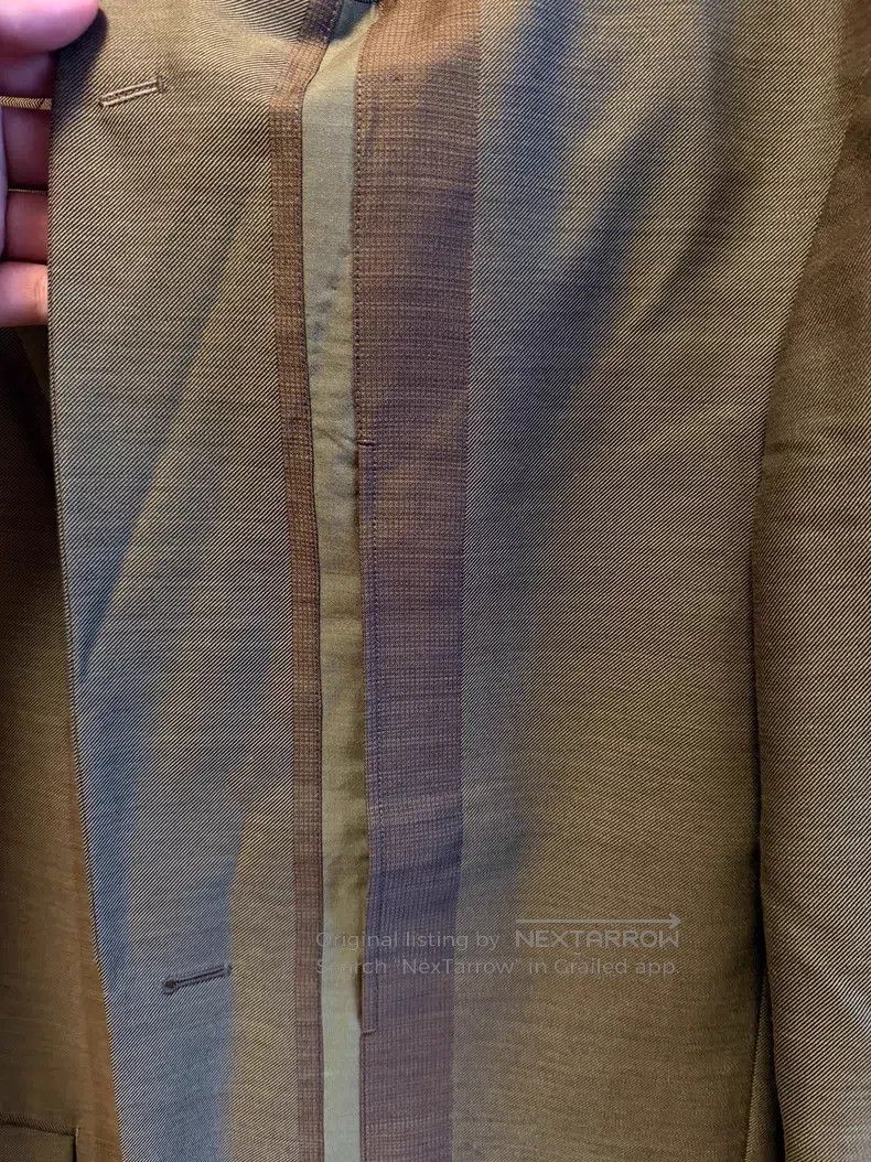 Issey Miyake Issey Miyake Brown Suit Jacket Size L / US 10 / IT 46 - 3 Thumbnail