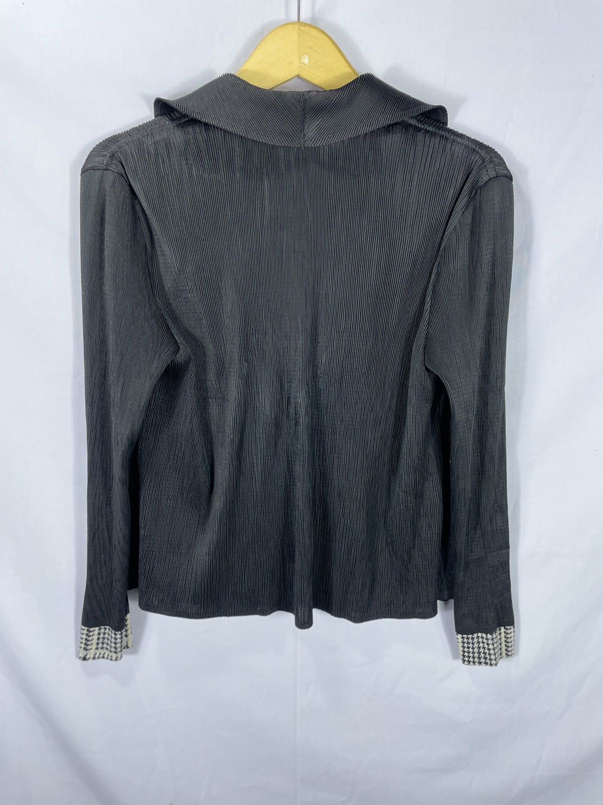 Issey Miyake × Japanese Brand × Yohji Yamamoto Blazer Undefined pleats Jacket Shirt ,Style issey outer Size US M / EU 48-50 / 2 - 5 Thumbnail