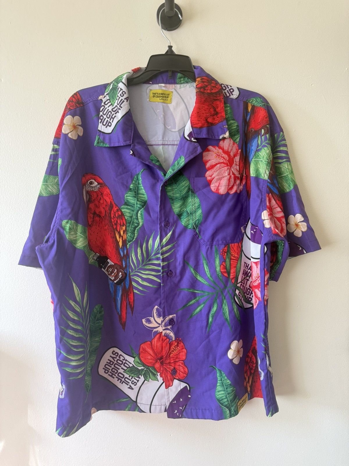 Other That’s A Awful Lot of Cough Syrup Swim button up Size US XL / EU 56 / 4 - 1 Thumbnail