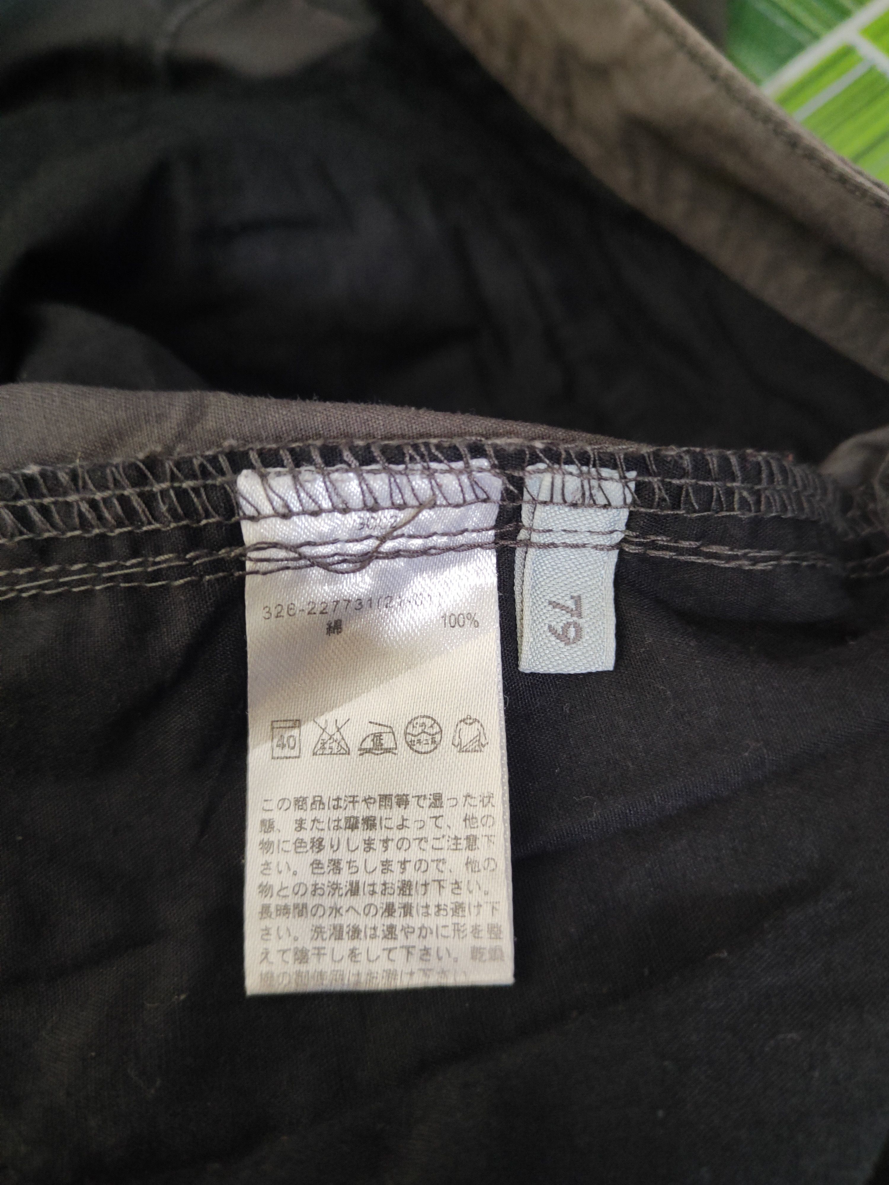 Japanese Brand DL Japanese Brand Dark Gray Multipocket Cargo Pants #2152 Size US 31 - 12 Thumbnail