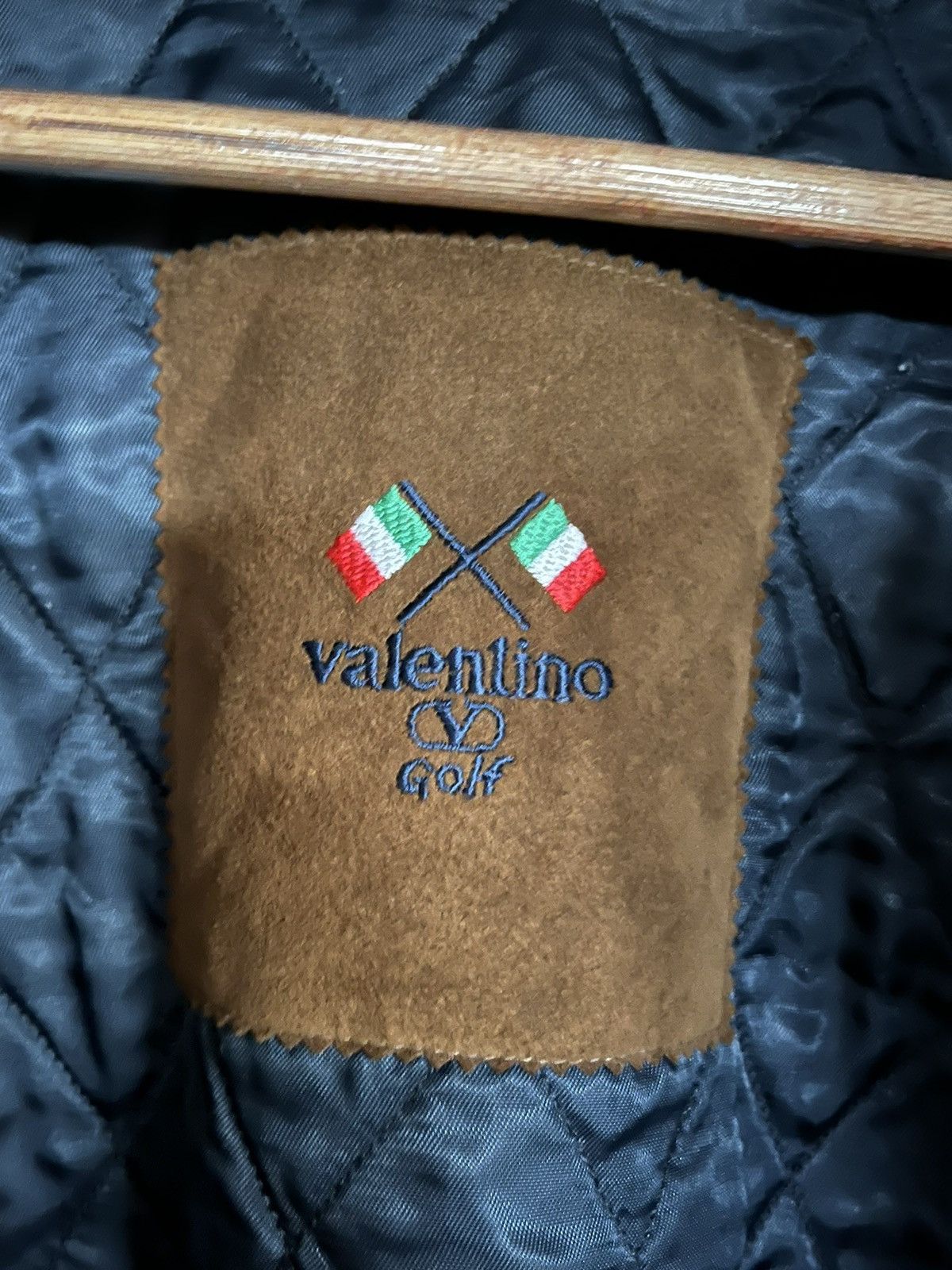 Valentino Valentino Bomber Jacket Blue Navy Size US L / EU 52-54 / 3 - 3 Thumbnail