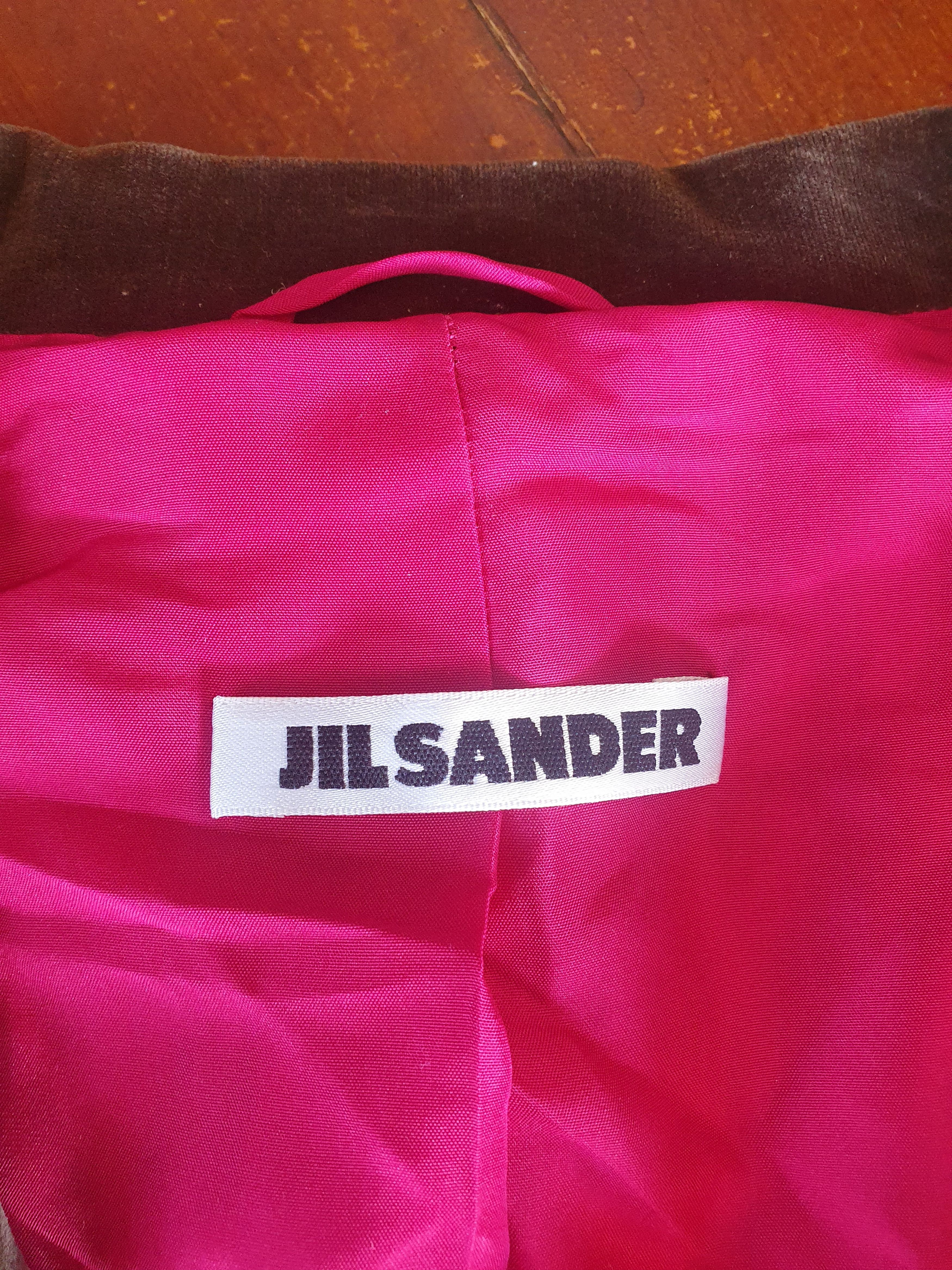 Jil Sander Jil Sander Made in Italy Cotton Plush Belt blazer sz 42 Size M / US 6-8 / IT 42-44 - 7 Thumbnail