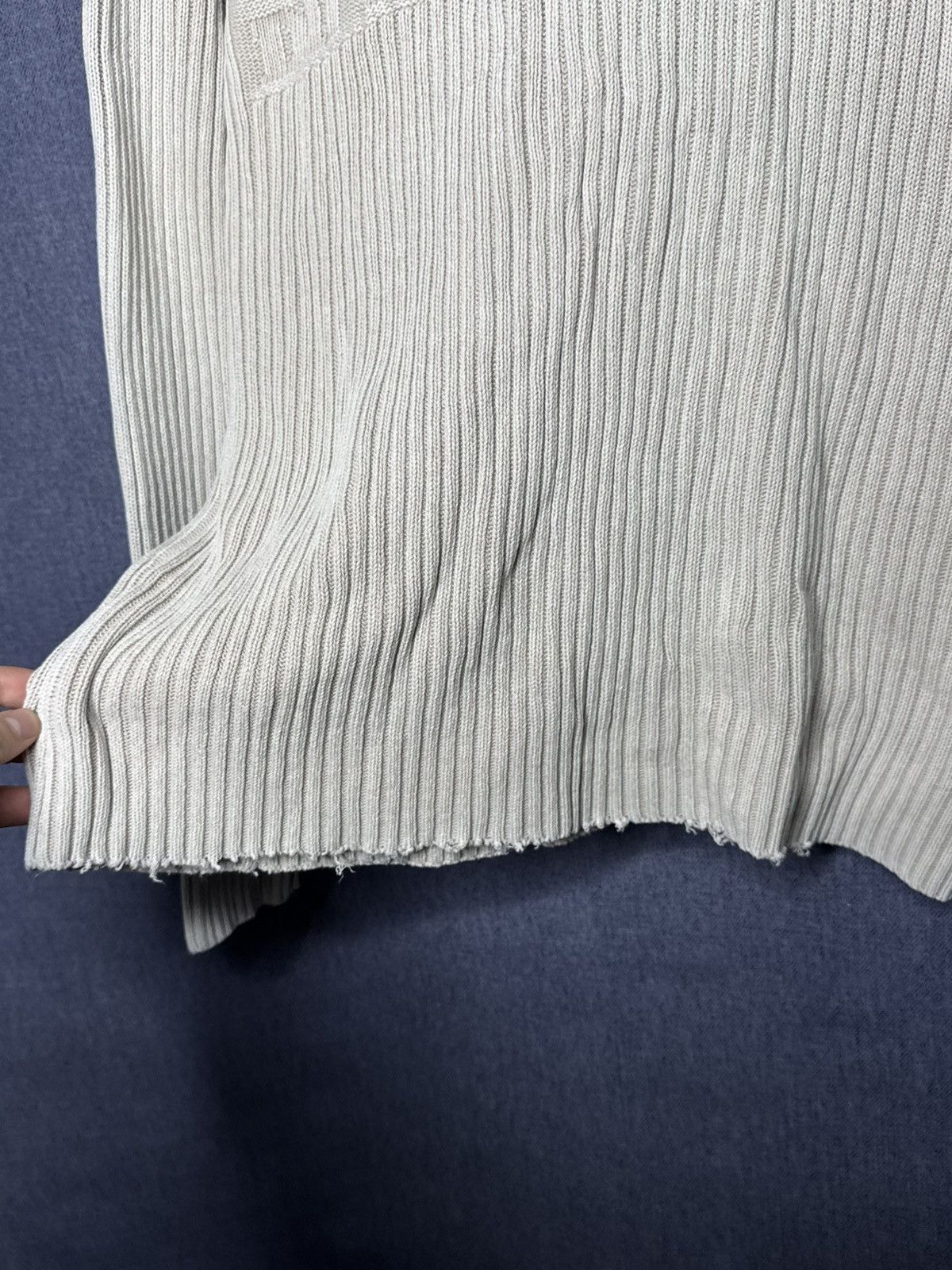 If Six Was Nine Vintage Y2K Striped Ribbed Sweater Knit IfSixWasNine Style Size US XL / EU 56 / 4 - 8 Thumbnail