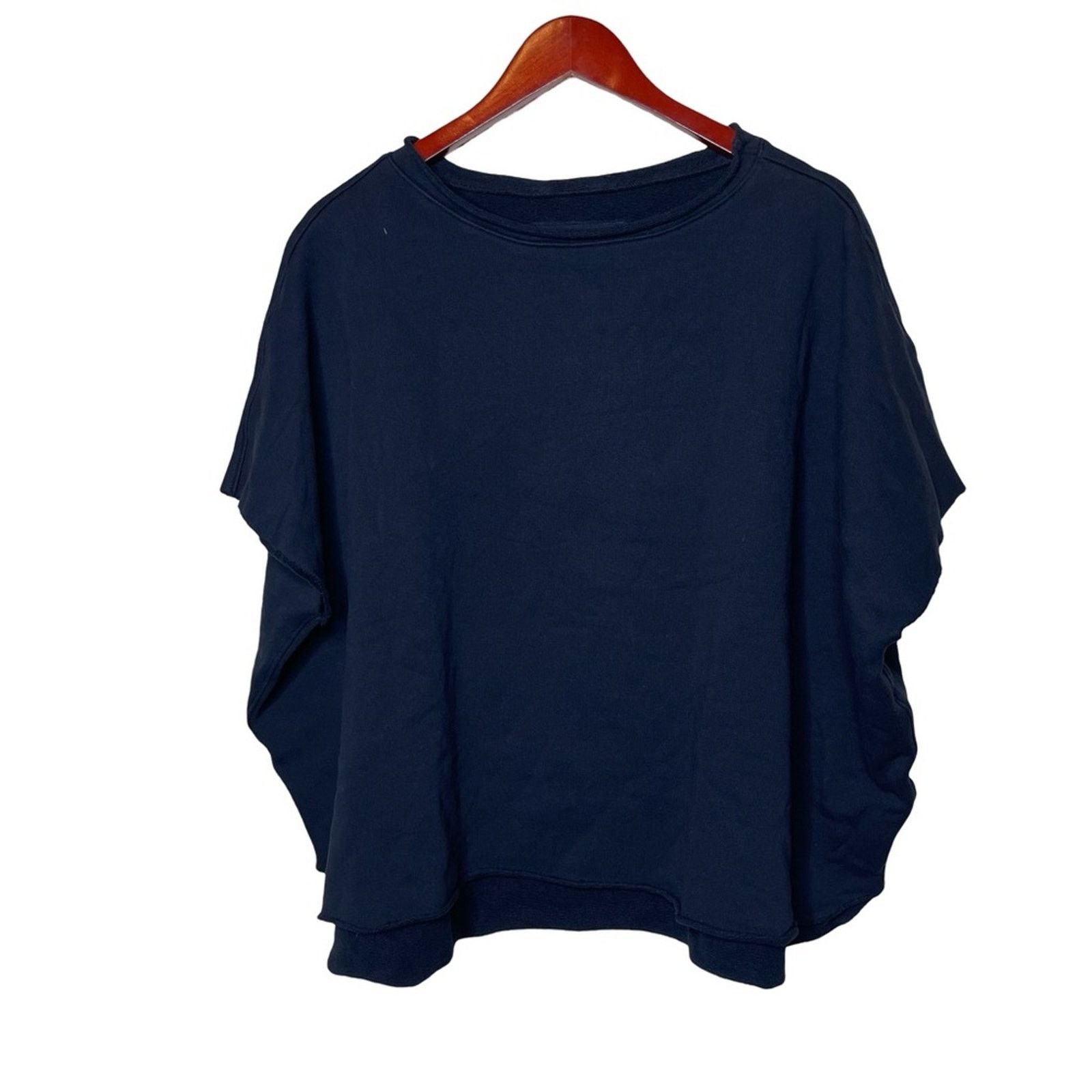 Frank & Eileen Frank & Eileen triple fleece OLIVE Original Capelet Black Size ONE SIZE - 3 Thumbnail