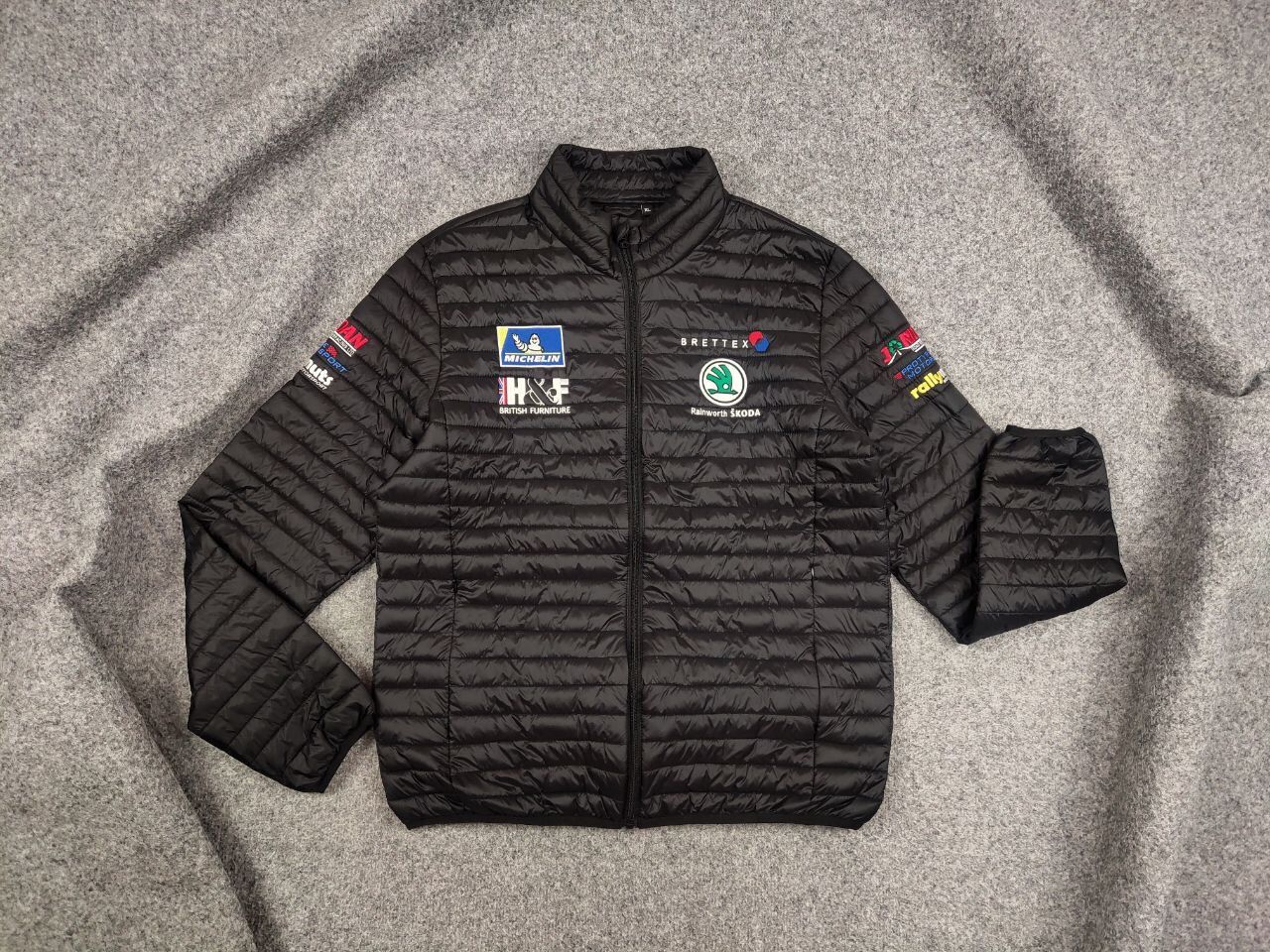 Other Skoda x Brettex Racing Logo Style Casual Quilted Jacket Size US XL / EU 56 / 4 - 11 Thumbnail