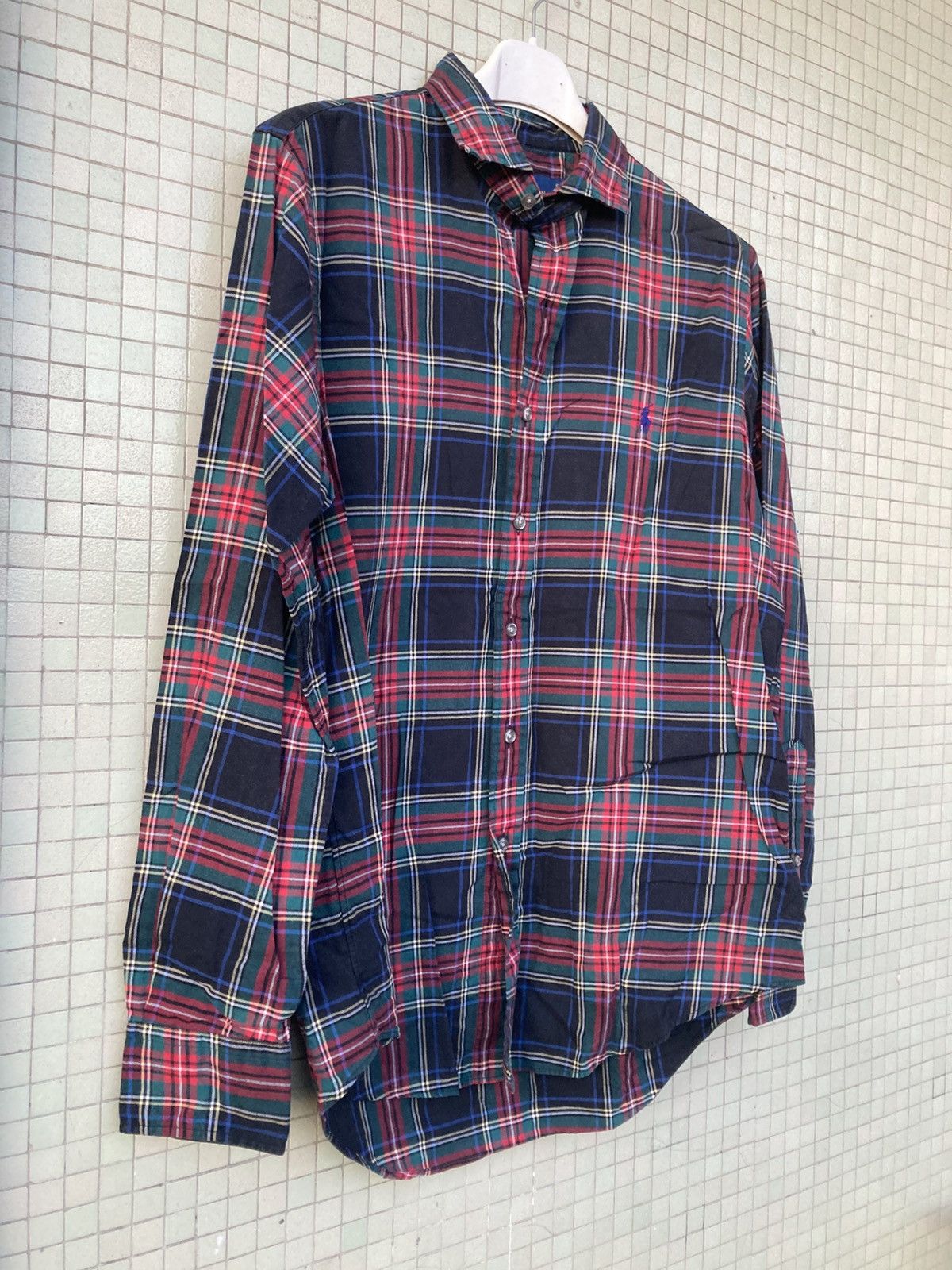Polo Ralph Lauren Polo Ralph Lauren black plaid shirt Size US S / EU 44-46 / 1 - 1 Thumbnail