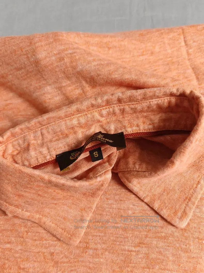 Loro Piana Loro Piana Linen Short Sleeve Polo Shirt. Size US S / EU 44-46 / 1 - 7 Thumbnail