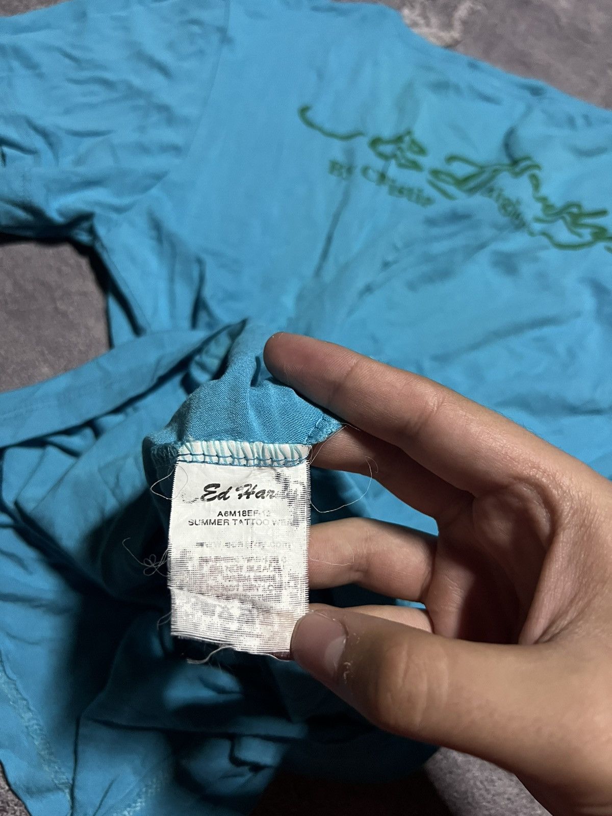 Ed Hardy Ed Hardy Vintage Logo Tee Streetwear Avant-Garde Size L / US 10 / IT 46 - 5 Thumbnail