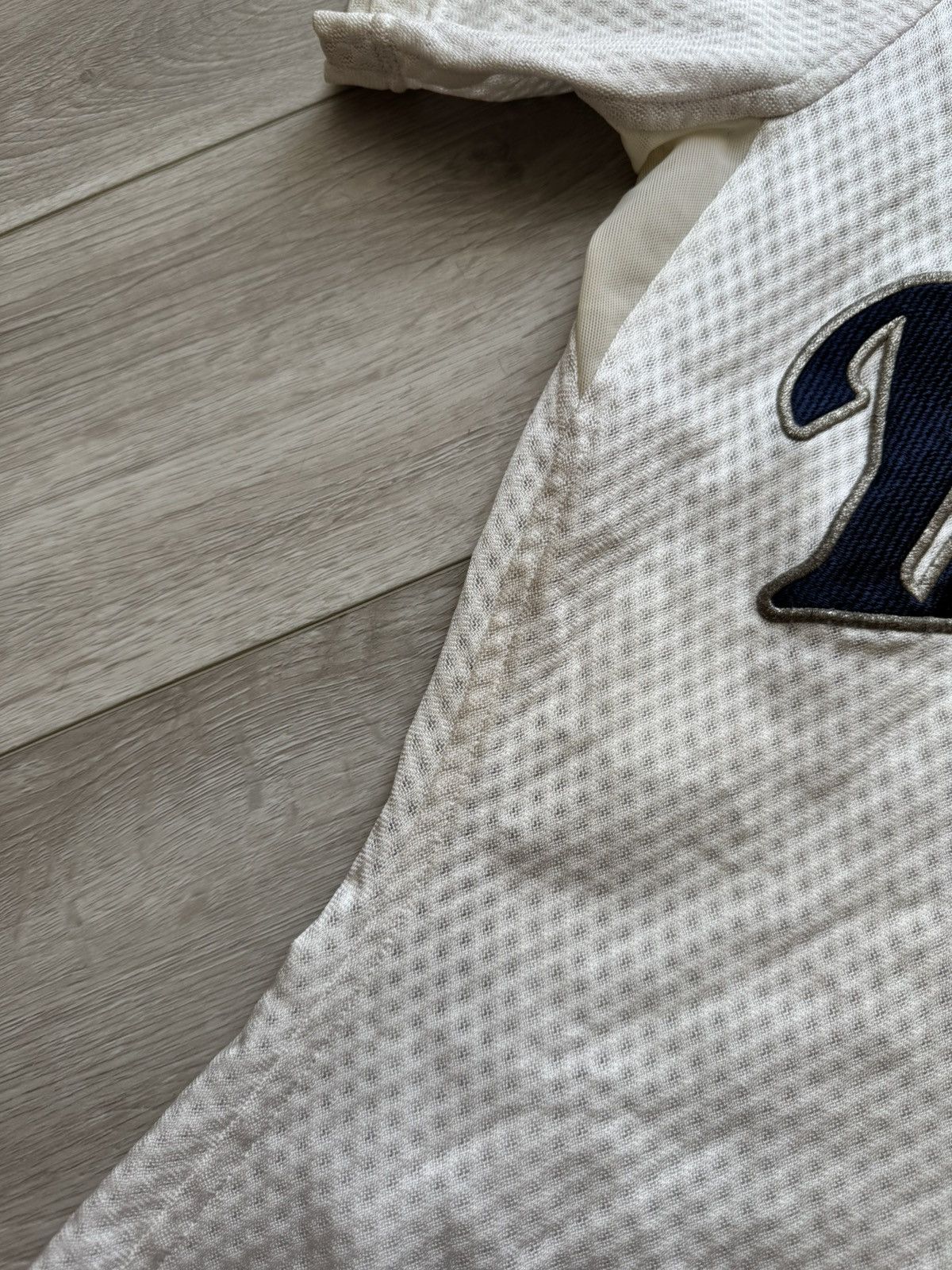 Mizuno Yakigaya Game-Worn Vintage Japan Baseball Jersey SSK Size US S / EU 44-46 / 1 - 3 Thumbnail