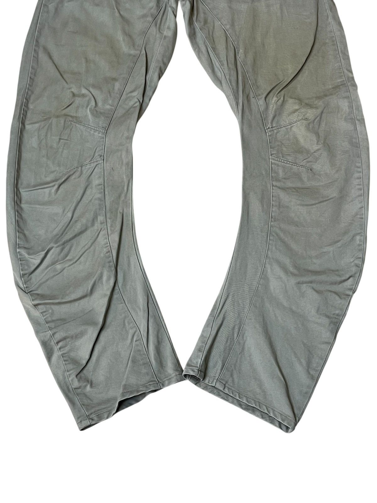 PPFM SICK🔥JAPANESE PPFM CURVE LEG DISTRESSED PANTS Size US 32 / EU 48 - 4 Thumbnail