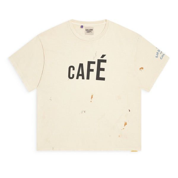 o1mle0226 Cafe Bistro T-Shirt in White