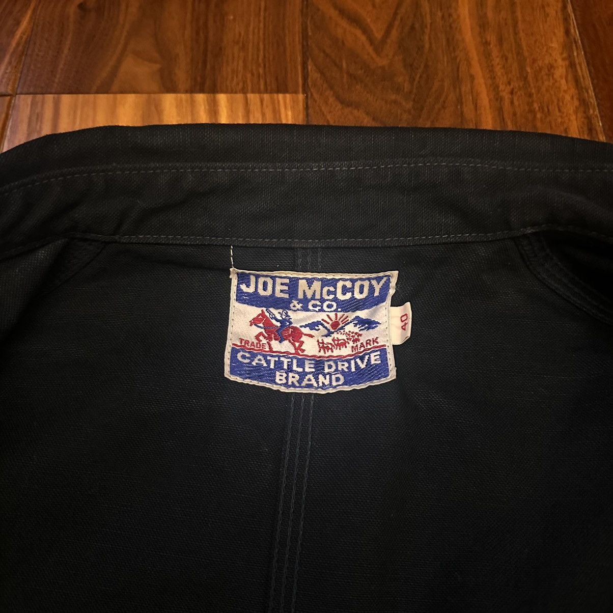 Japanese Brand × The Real McCoy's JOE McCOY 8HOUR UNION BLACK DENIM COVERALL Size 40 Japan Size US L / EU 52-54 / 3 - 4 Thumbnail