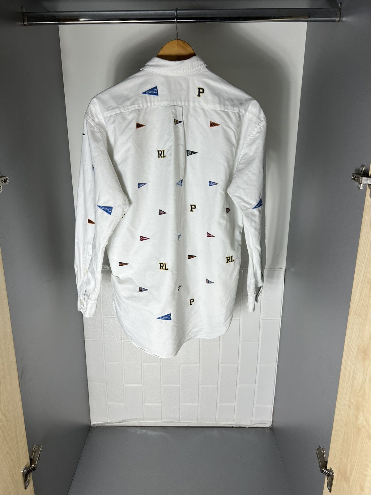 Polo Ralph Lauren VINTAGE POLO RALPH LAUREN MONOGRAM DESIGNER CASUAL Y2K 90s Size US M / EU 48-50 / 2 - 15 Thumbnail