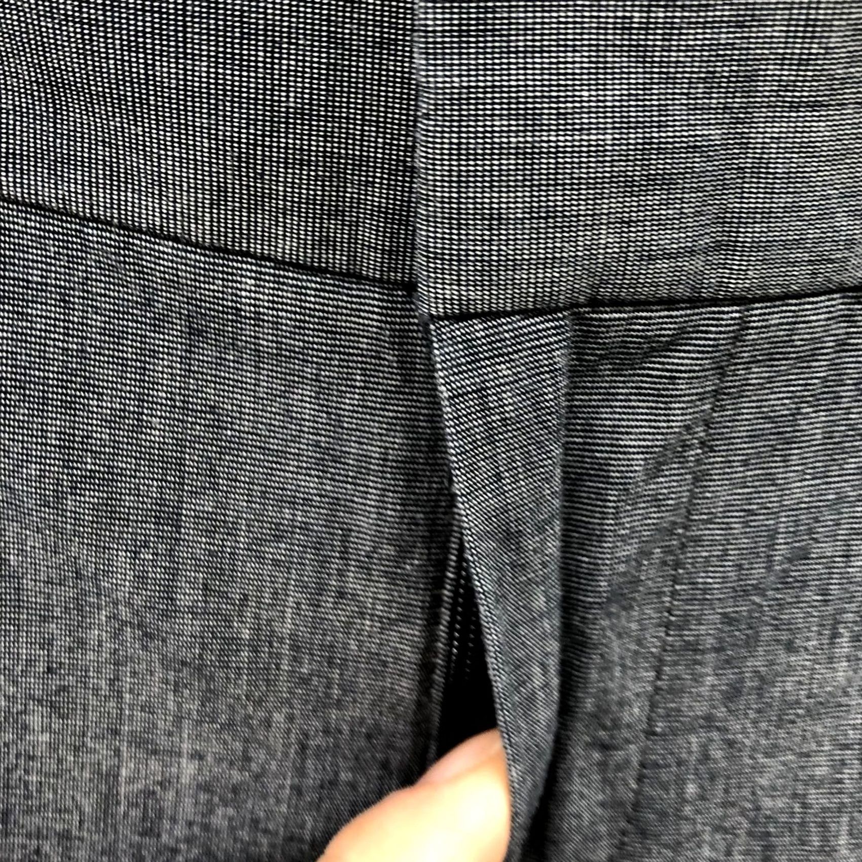 Banana Republic Banana Republic Martin Fit Pants Womens 6 Gray Mid Rise Straight Stretch Dress Pants Size 28" / US 6 / IT 42 - 5 Thumbnail