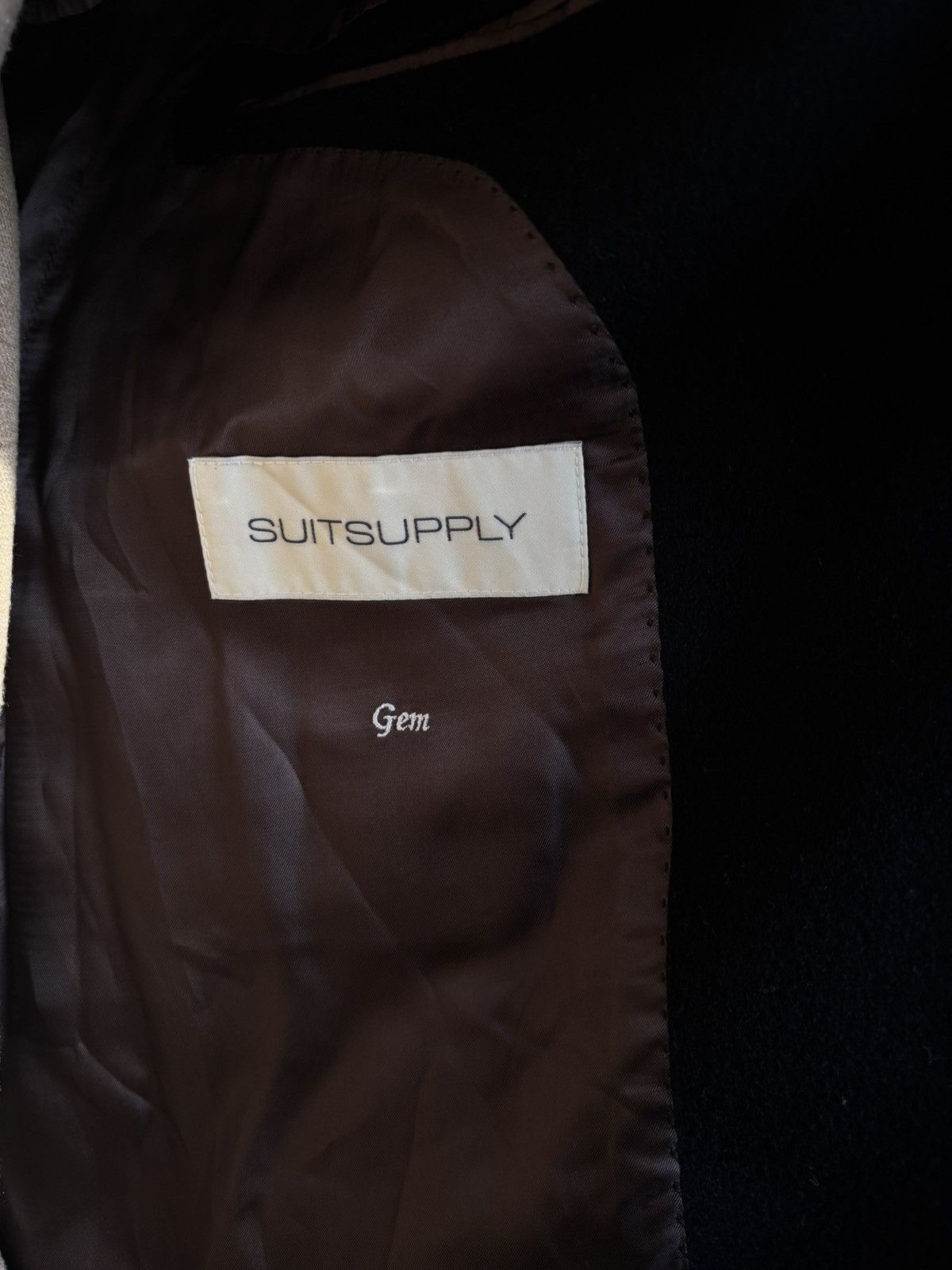 Suitsupply Suitssuply vicenza men wool navy coat Size US S / EU 44-46 / 1 - 4 Thumbnail