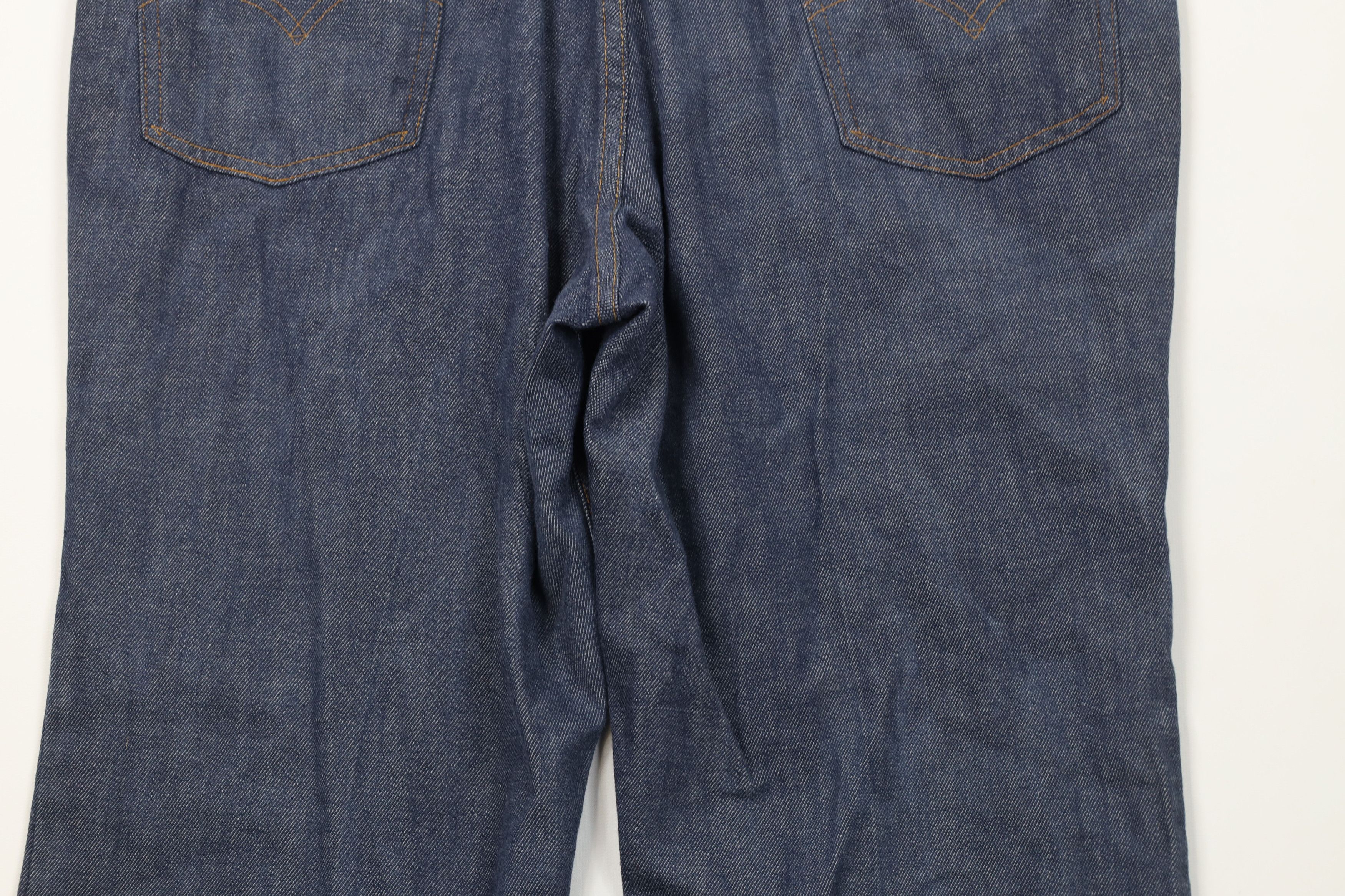 Levi's Vintage 70s Levis Orange Tab Big E Bell Bottoms Jeans USA Size US 38 / EU 54 - 13 Thumbnail