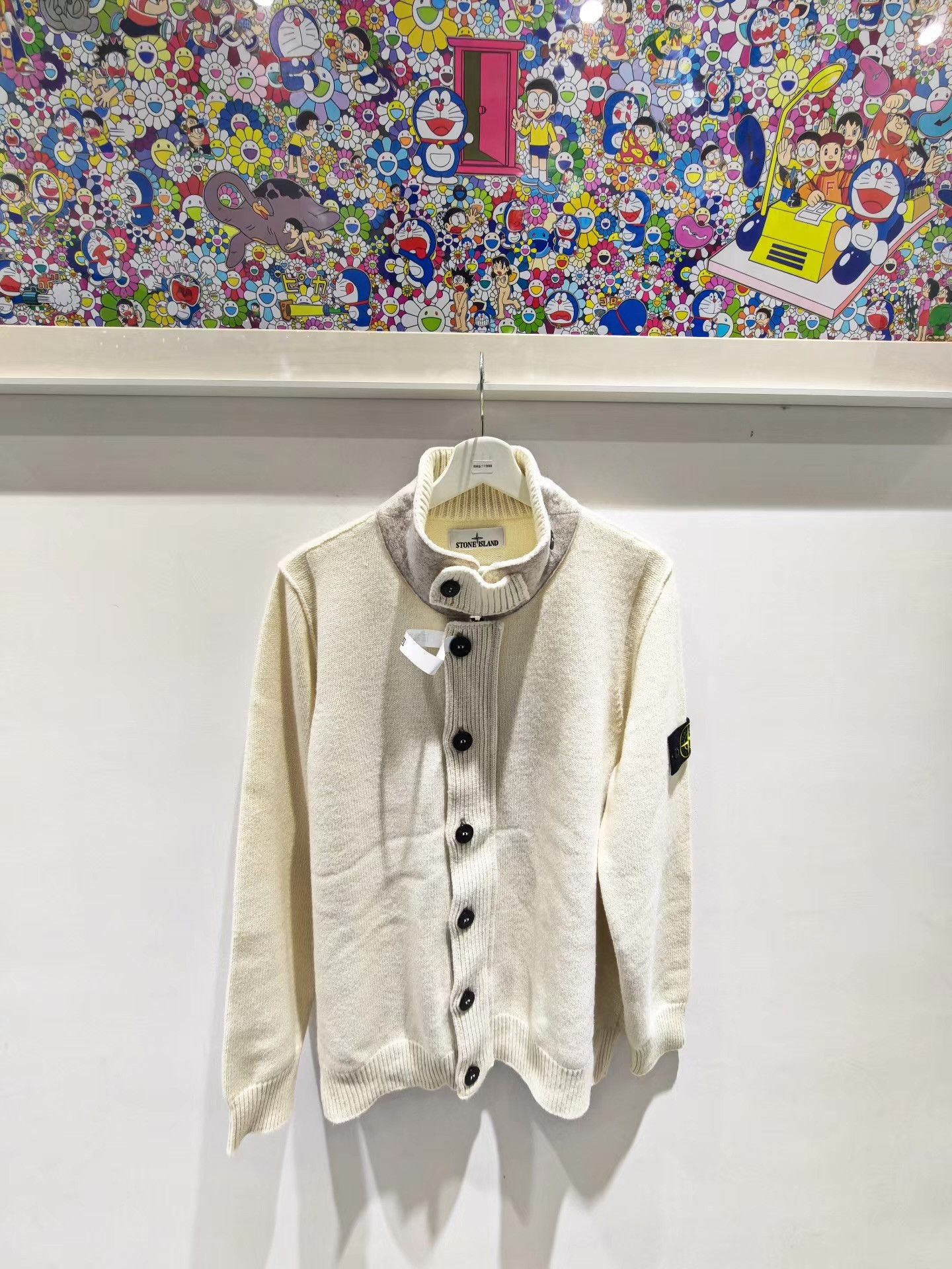 Stone Island STONE ISLAND 25FW Single-Breasted Knit Cardigan Q15 Size US XXL / EU 58 / 5 - 1 Thumbnail