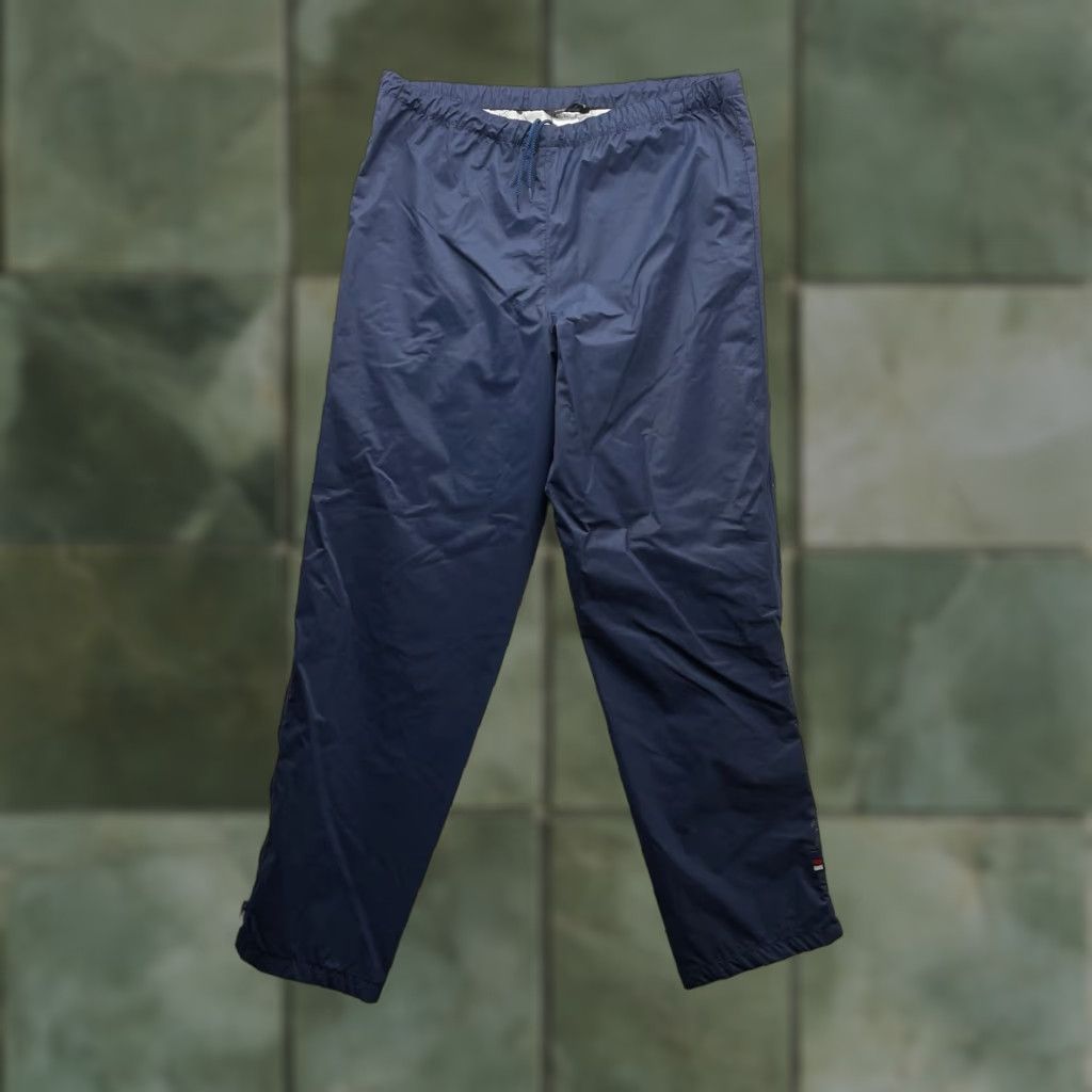 Helly Hansen VTG Helly Hansen Pants Mens Large Navy Blue Tech Waterproof Ankle Zip Weather Size US 33 - 1 Thumbnail
