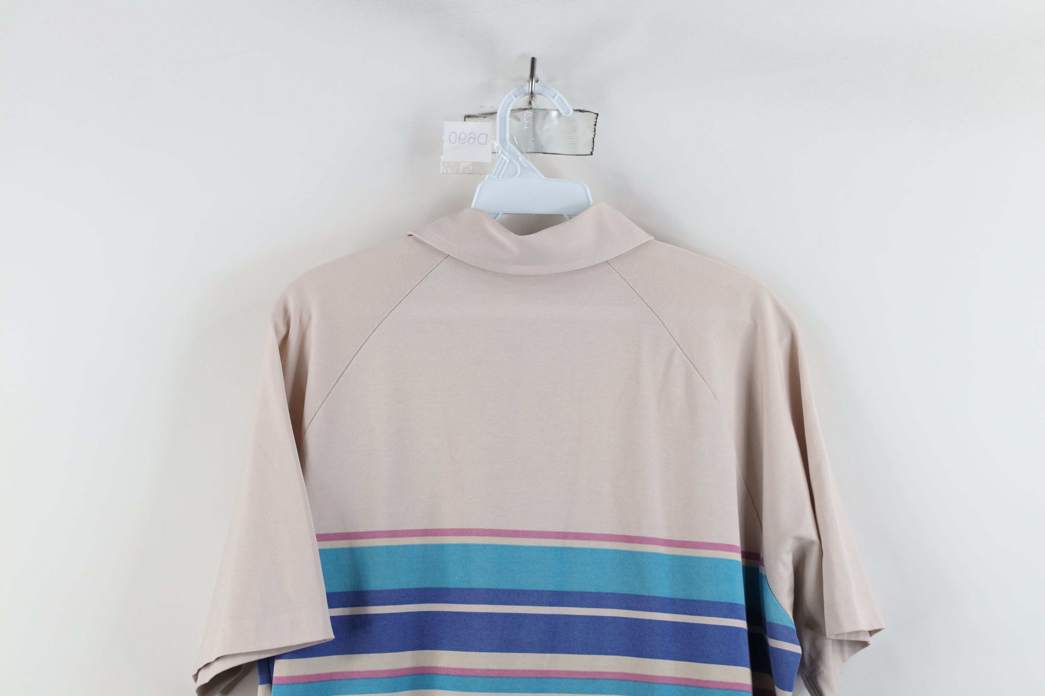 Vintage Vintage 70s Streetwear Bock Knit Collared Golf Polo Shirt Size US XL / EU 56 / 4 - 13 Thumbnail