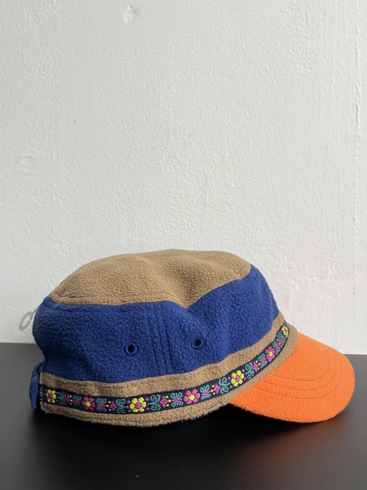 Japanese Brand Kissmark Fleece Outdoor Kavu style Japan Panel Cap hat Size ONE SIZE - 4 Thumbnail
