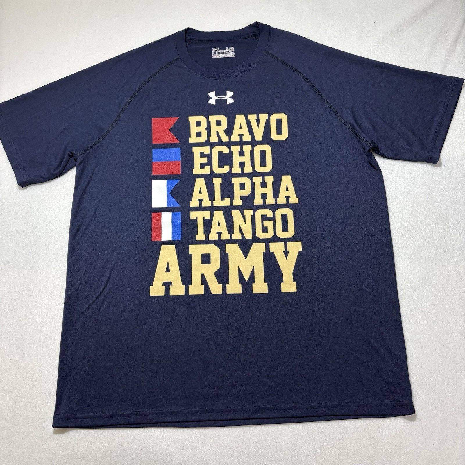 Under Armour Under Armour US Army Large T Shirt Bravo Echo Alpha Tango Size US L / EU 52-54 / 3 - 1 Thumbnail