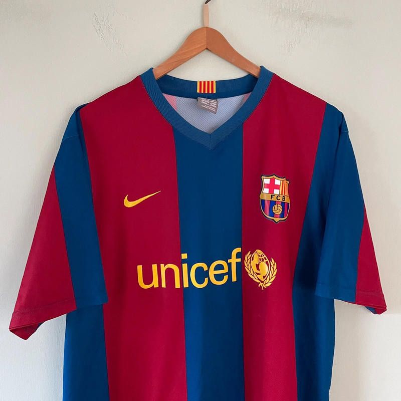 Nike Samuel eto vintage Barcelona football shirt Size US XL / EU 56 / 4 - 2 Thumbnail