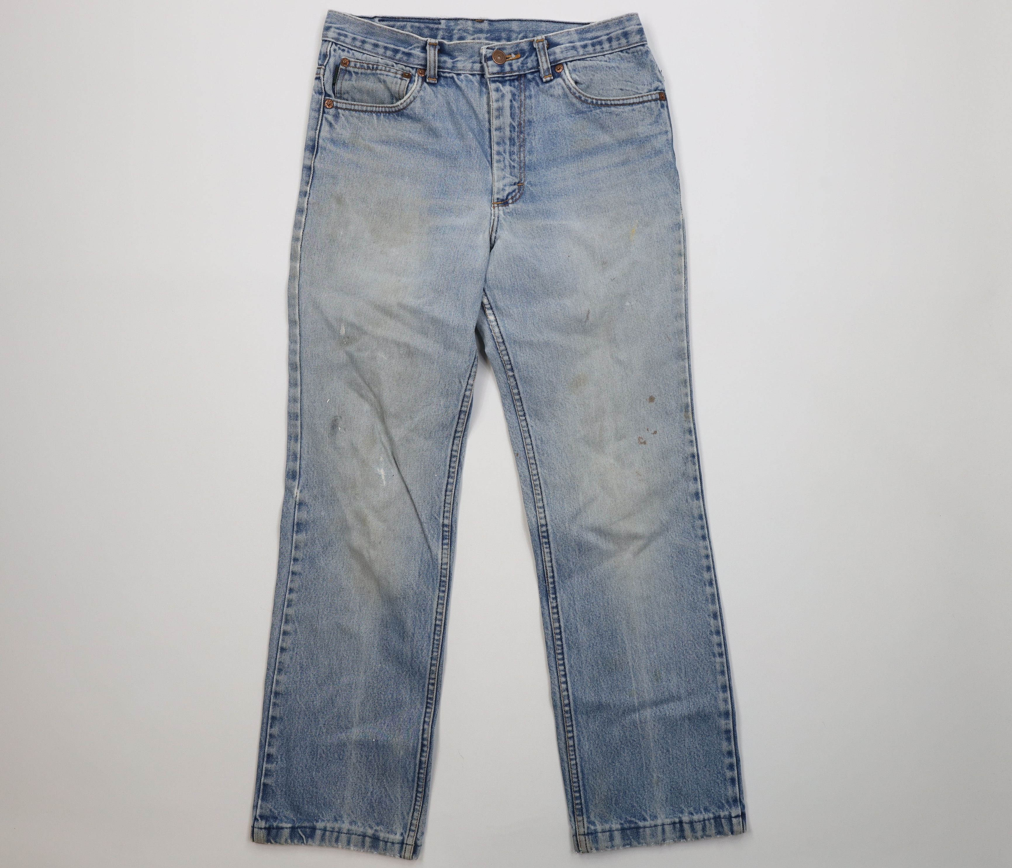 Polo Ralph Lauren Vintage 70s 80s Ralph Lauren Straight Leg Denim Jeans USA Size US 30 / EU 46 - 1 Thumbnail