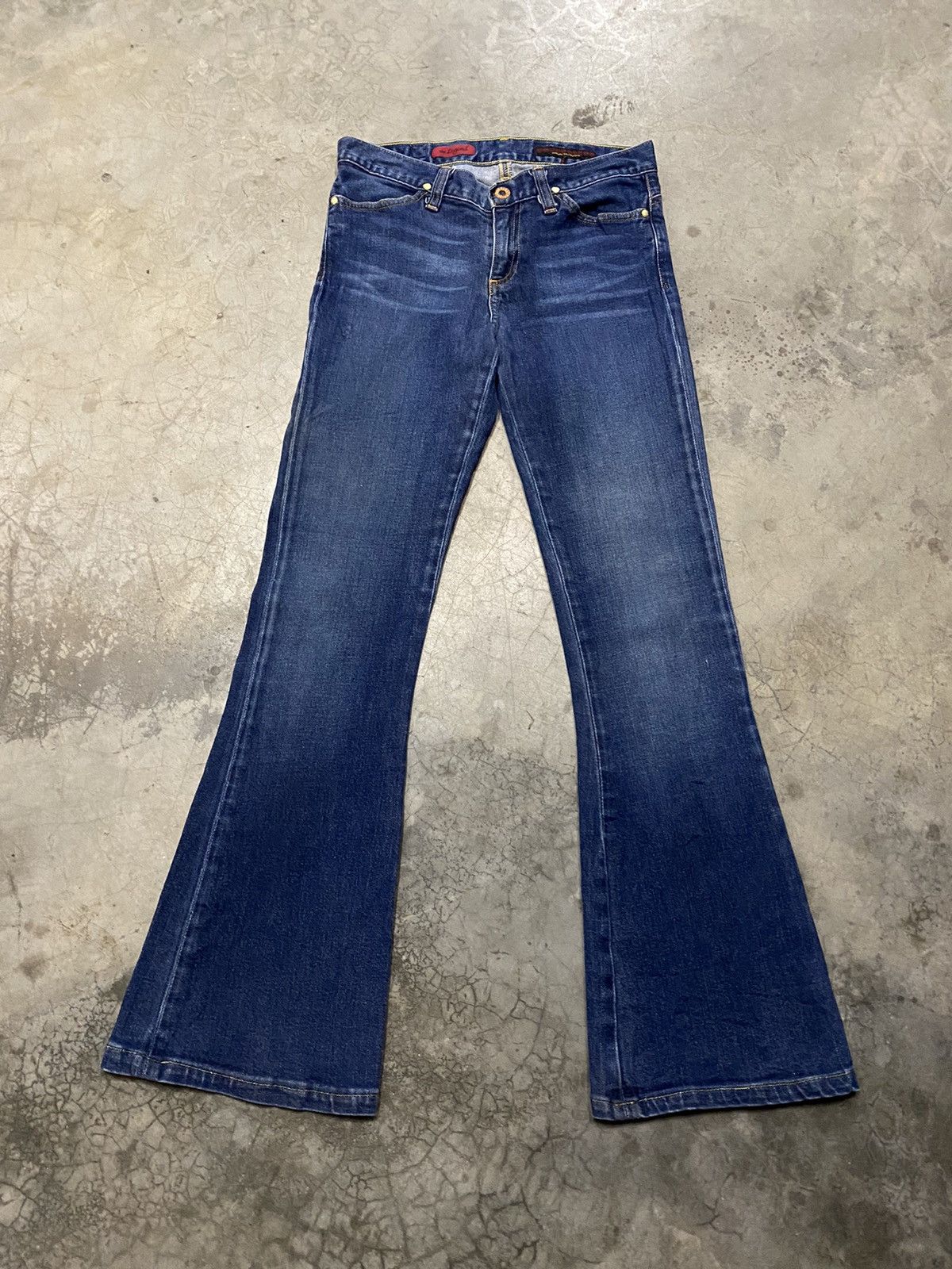 AG Adriano Goldschmied × Vintage Flare Jeans Vintage AG Adriano Goldschmied Made in Usa Size 27" / US 4 / IT 40 - 1 Thumbnail