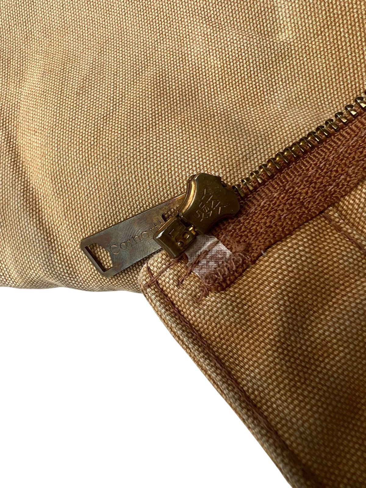 Carhartt Distressed 90s Carhartt Detroit Blanket Lined Senim Jacket Size US L / EU 52-54 / 3 - 14 Thumbnail