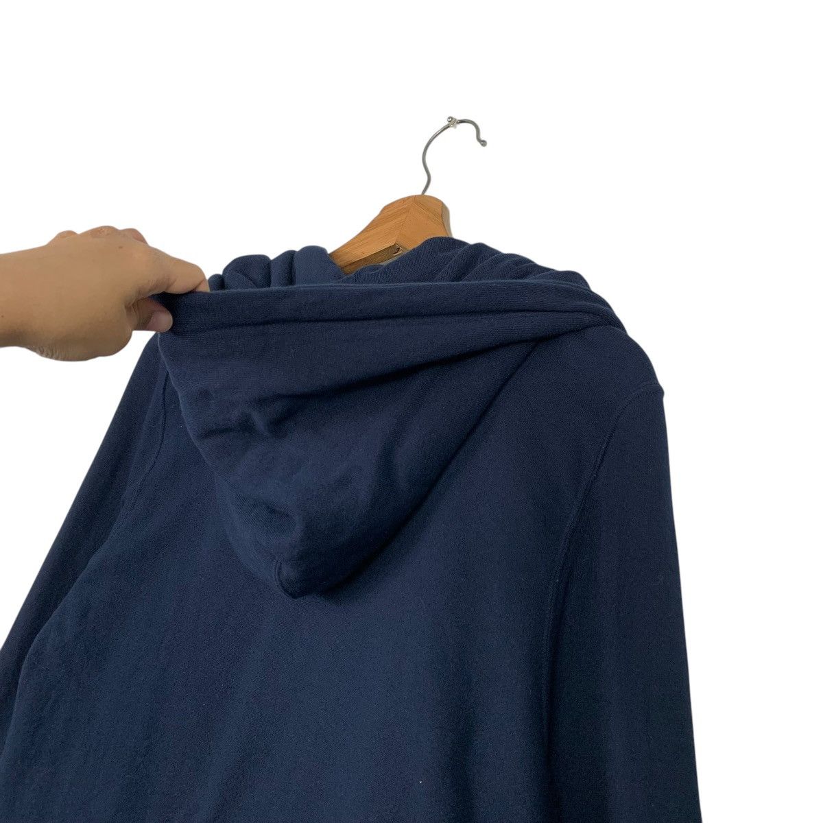 Zucca Zucca Buttonless Hooded Overcoat Size M / US 6-8 / IT 42-44 - 10 Thumbnail