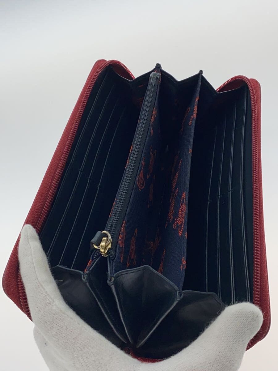 Vivienne Westwood Vivienne Westwood Plain Lthr Long Wallet Red Size ONE SIZE - 4 Thumbnail