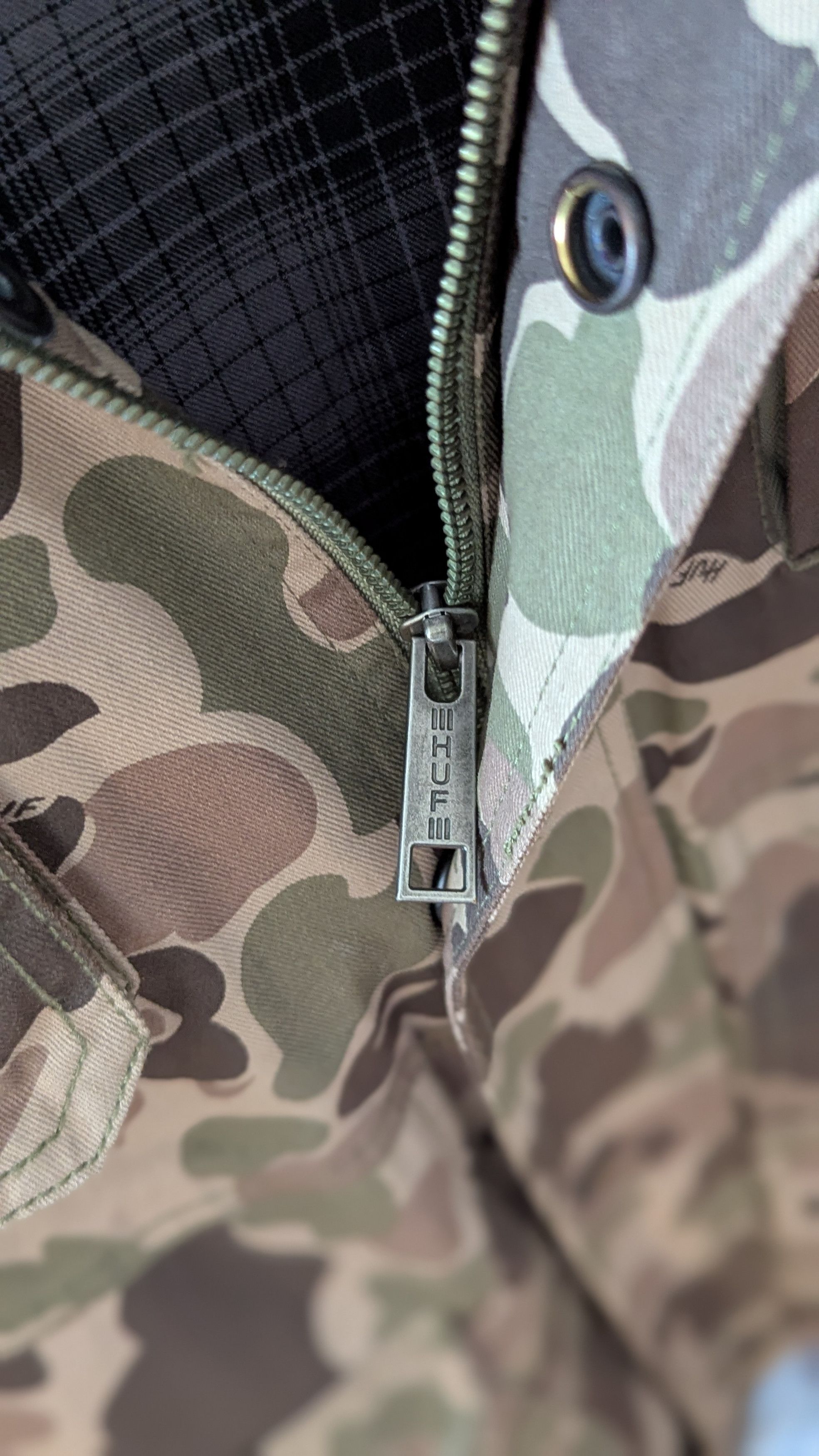 Huf Duck Camo Waxed Parka Size US M / EU 48-50 / 2 - 4 Thumbnail