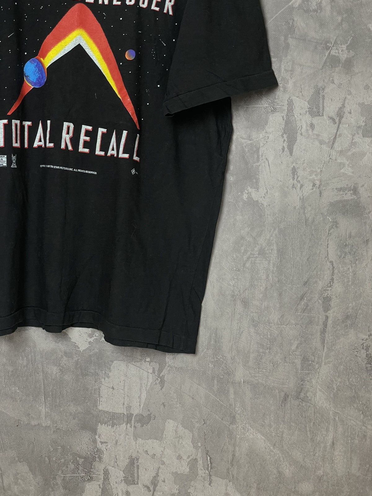 Vintage Vintage 00s Arnold Schwarzenegger Total Recall Governator Size US XL / EU 56 / 4 - 6 Thumbnail