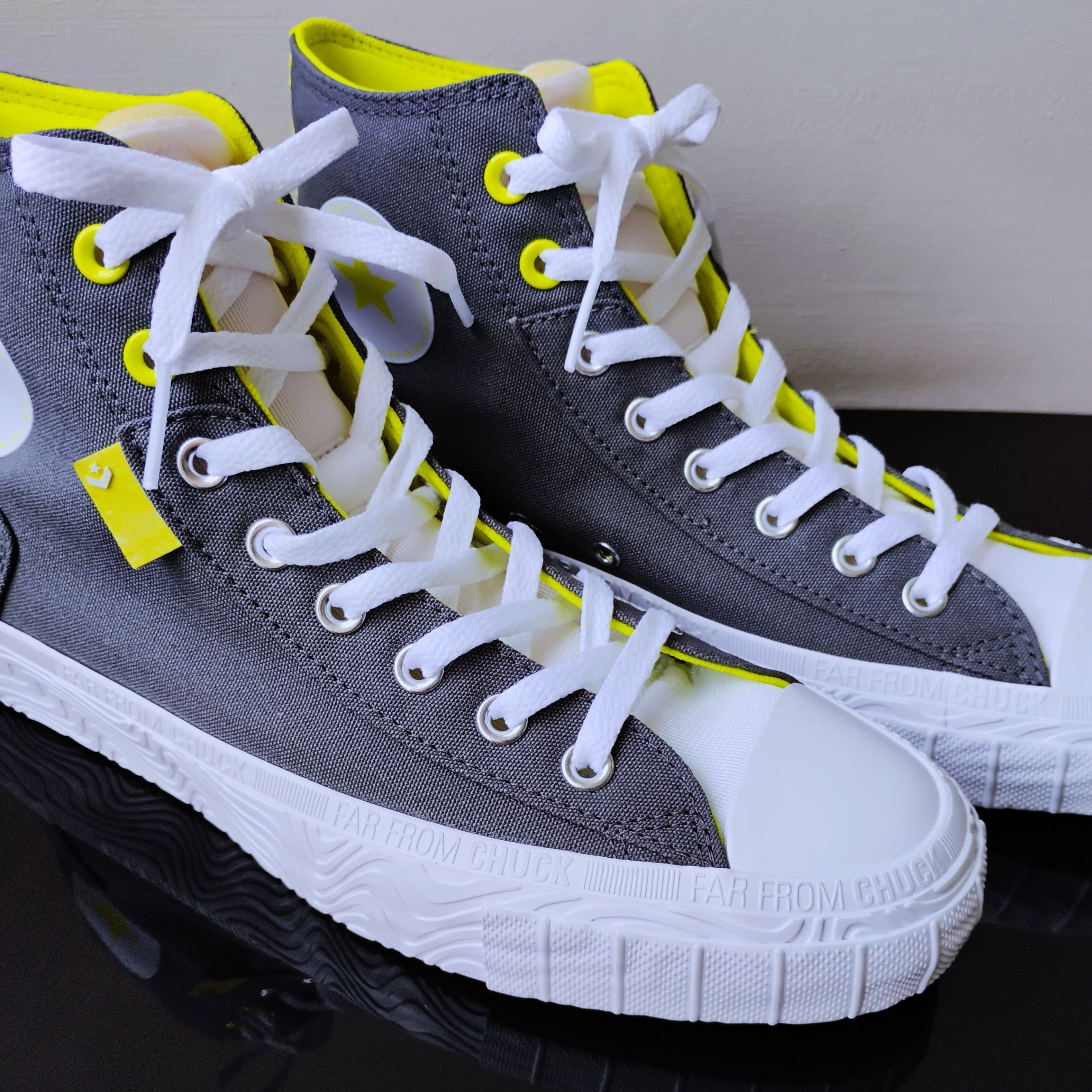 Converse Converse Men's All-Star Edge Glow in Amazing Grey/White Size US 9.5 / EU 42-43 - 4 Thumbnail