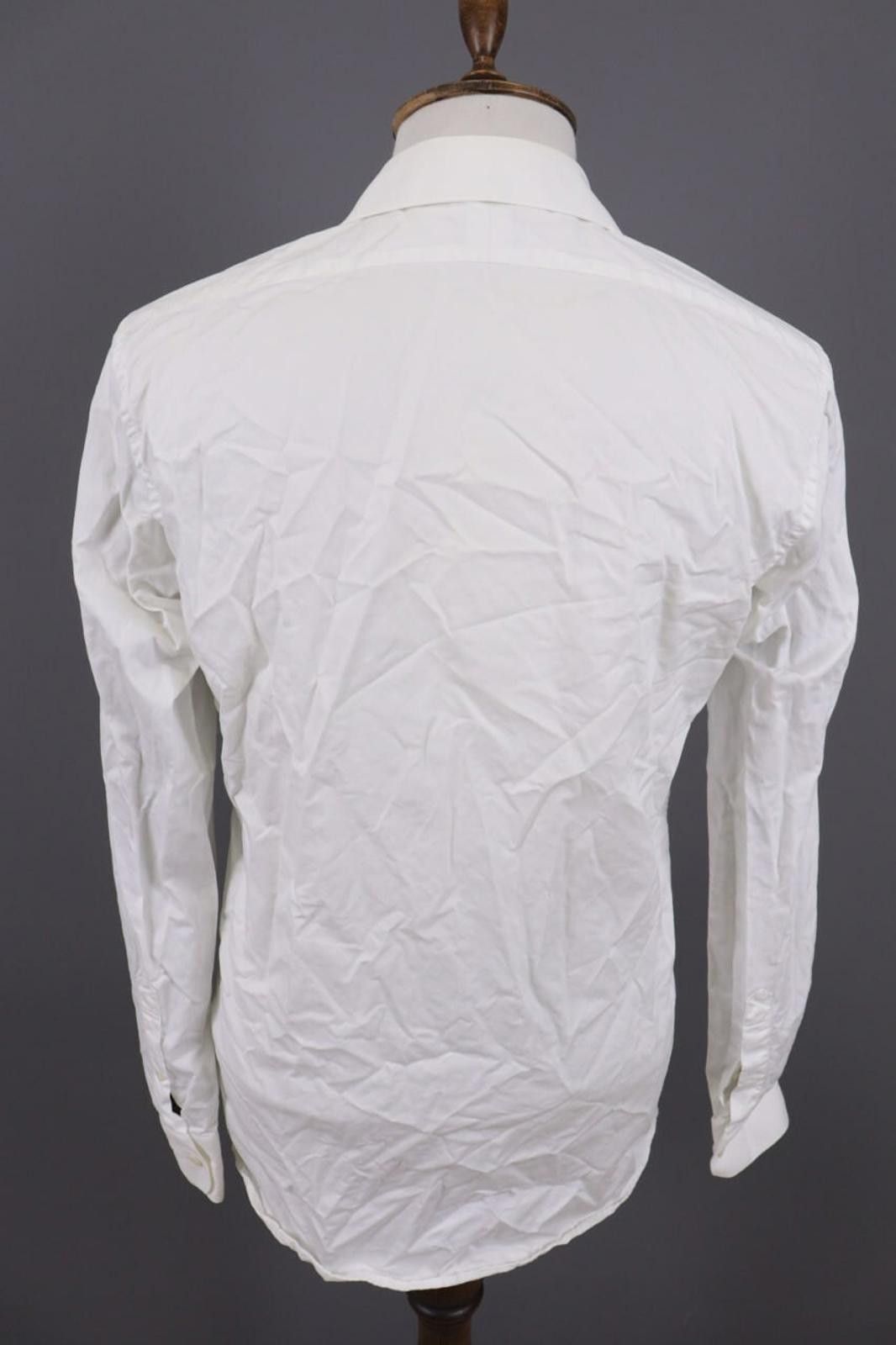 Suitsupply Suit Supply Egyptian Cotton White Shirt Size 41 / L Size US M / EU 48-50 / 2 - 10 Thumbnail