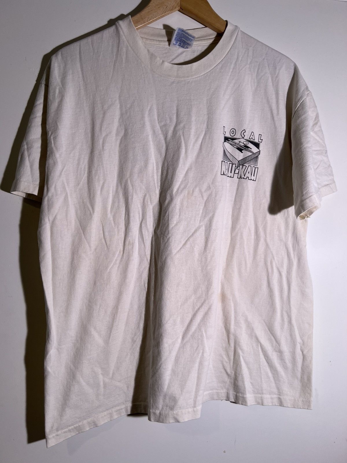 Vintage 90’s 2000’s Y2K Vintage Li-Hing Mui Local Kau-Kau Retro Tee Size US XL / EU 56 / 4 - 2 Thumbnail