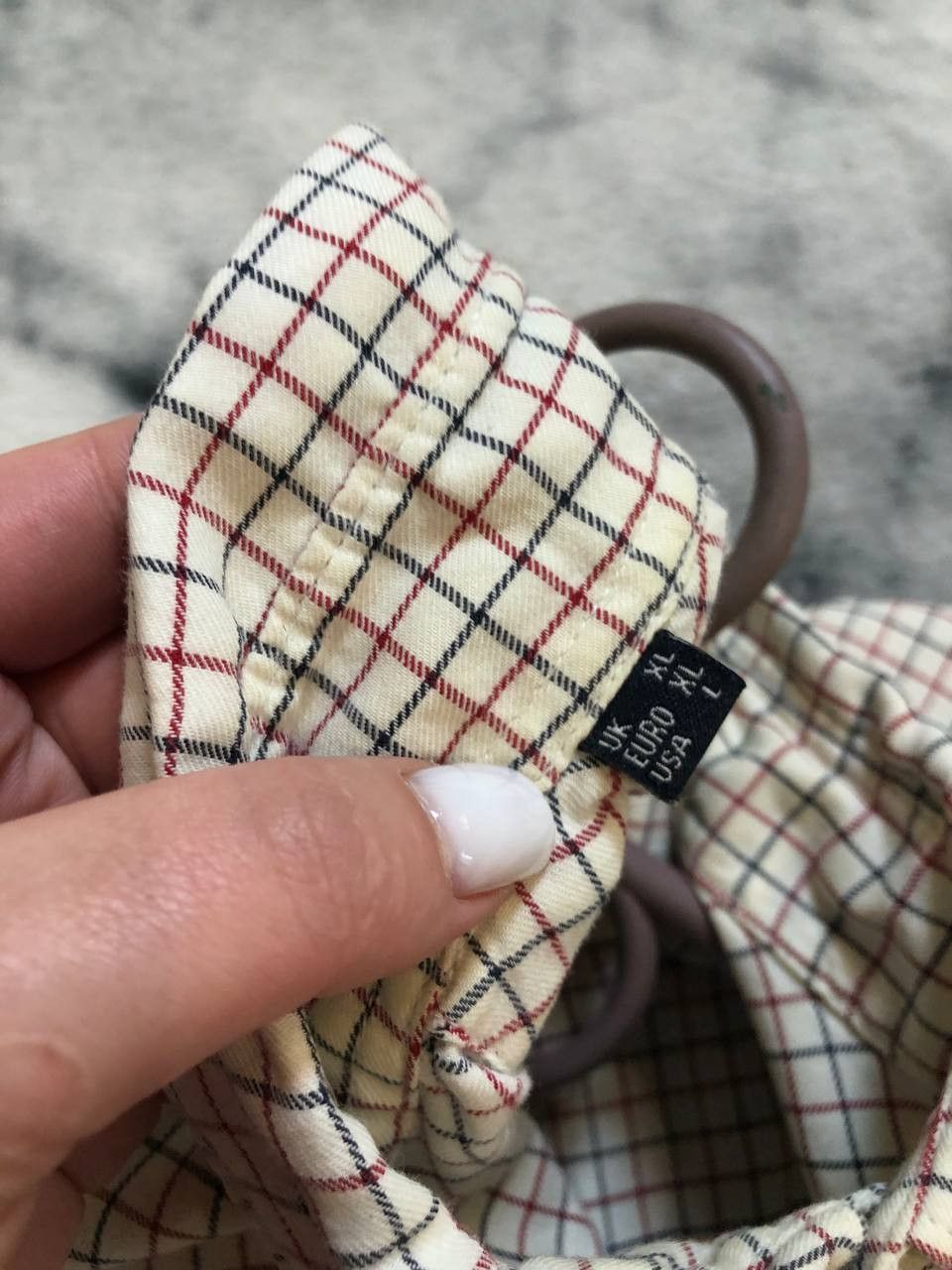 Barbour BARBOUR Shirt Tailored Fit Check Size US L / EU 52-54 / 3 - 4 Thumbnail