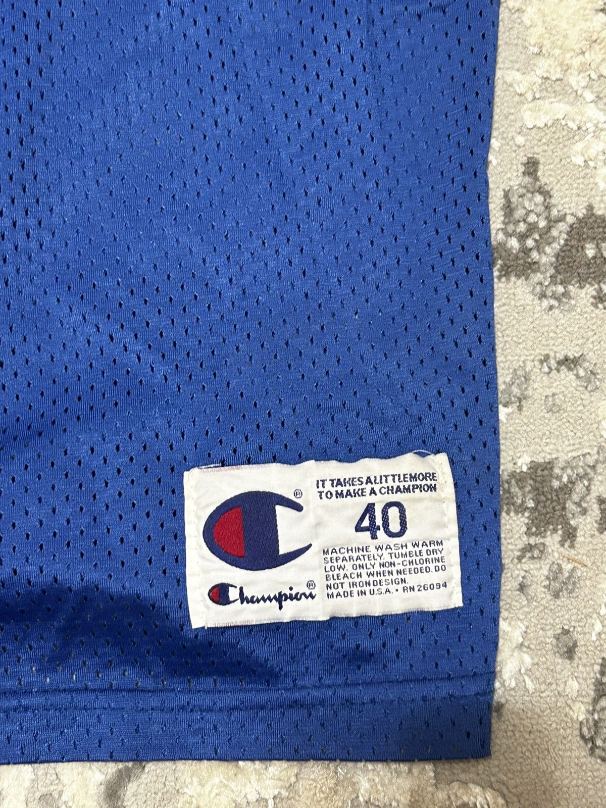 American Eagle Outfitters × Champion VINTAGE champion made in usa jersey eagle basketball jersey Size US M / EU 48-50 / 2 - 2 Thumbnail