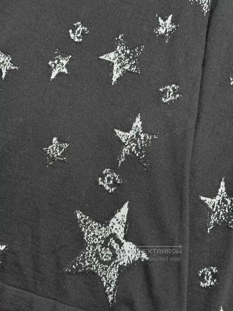 Chanel Chanel Embroidered dazzling five-pointed star double C pat Size XS / US 0-2 / IT 36-38 - 4 Thumbnail