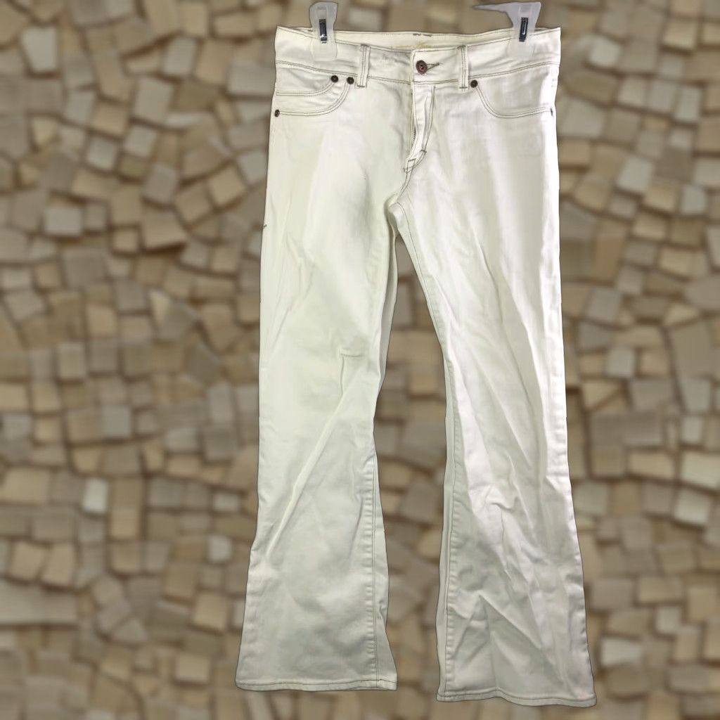 Vintage The Limited Bootcut Mid Rise Jeans Womens Size 4 White Denim Size 27" / US 4 / IT 40 - 1 Thumbnail