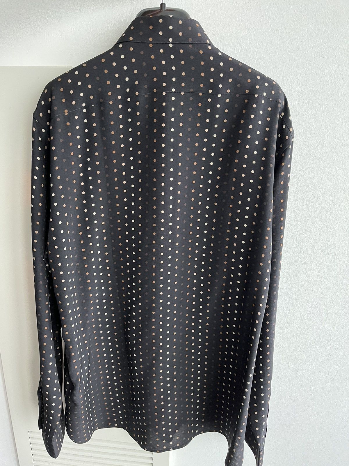 Saint Laurent Paris Saint Laurent Super Runway Silk Shirt Brand New Rare Size US L / EU 52-54 / 3 - 3 Thumbnail