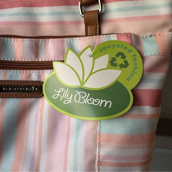 Other NWT LILY BLOOM KELSEY TOTE BAG PAINTED STRIPE Size ONE SIZE - 4 Thumbnail