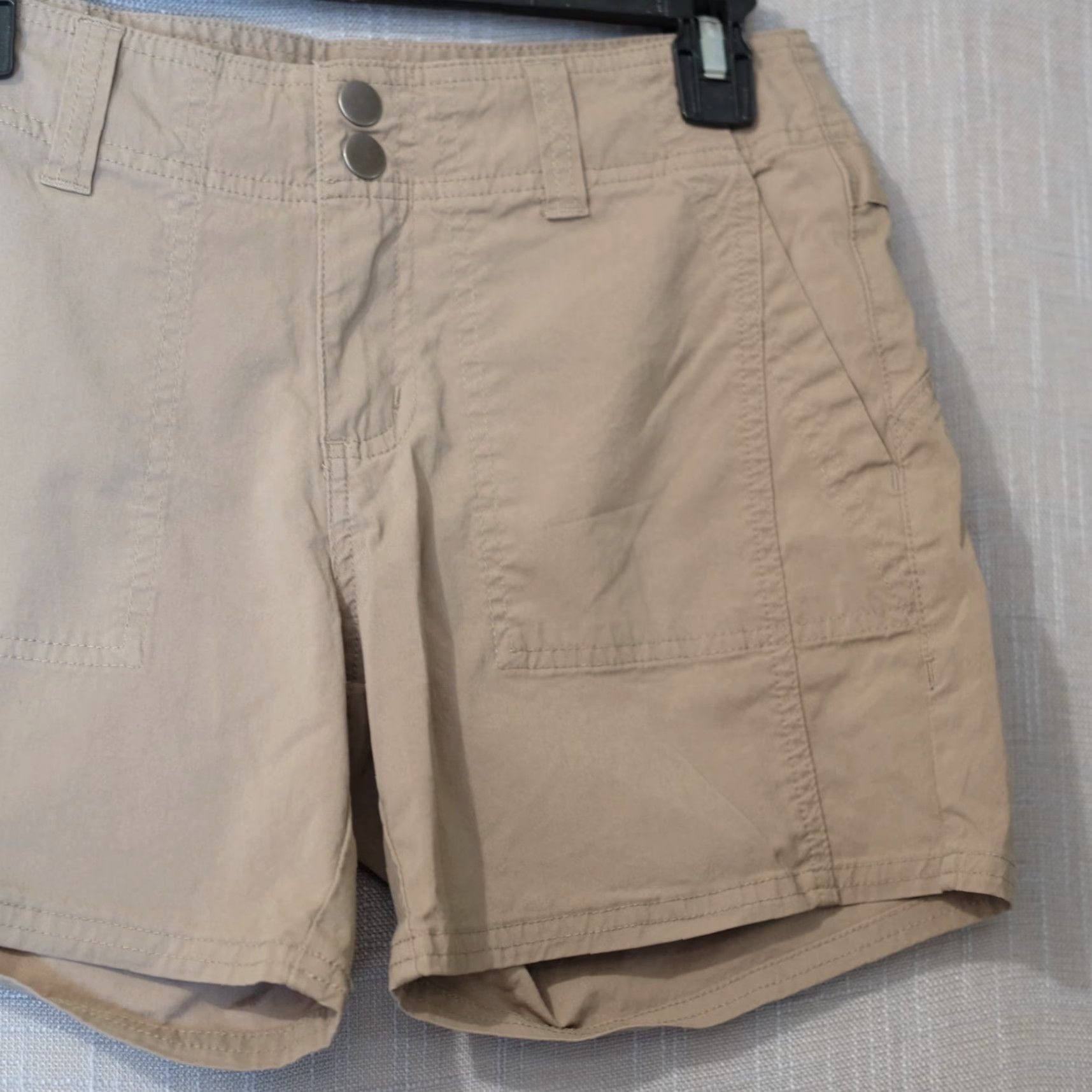 Prana PrAna Hiking Shorts Stretch Tan Outdoor Lightweight Womens 4 Size 27" / US 4 / IT 40 - 3 Thumbnail