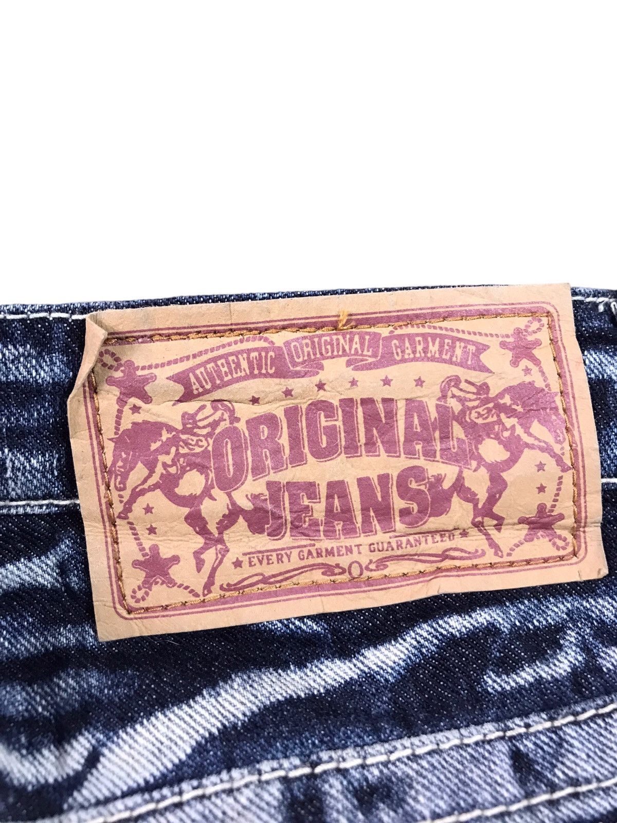 Japanese Brand Vintage Distressed SPEED TRASH JEANS Size US 32 / EU 48 - 11 Thumbnail