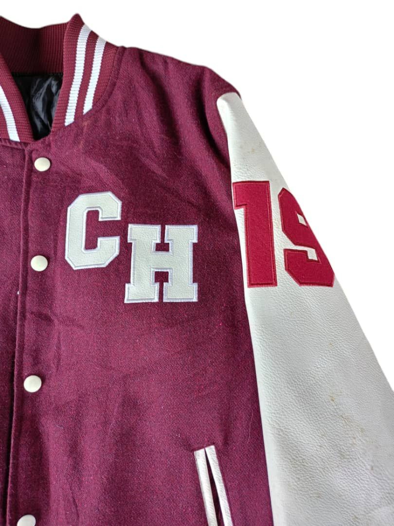 Japanese Brand Varsity jacket leather nursing Size US XL / EU 56 / 4 - 5 Thumbnail