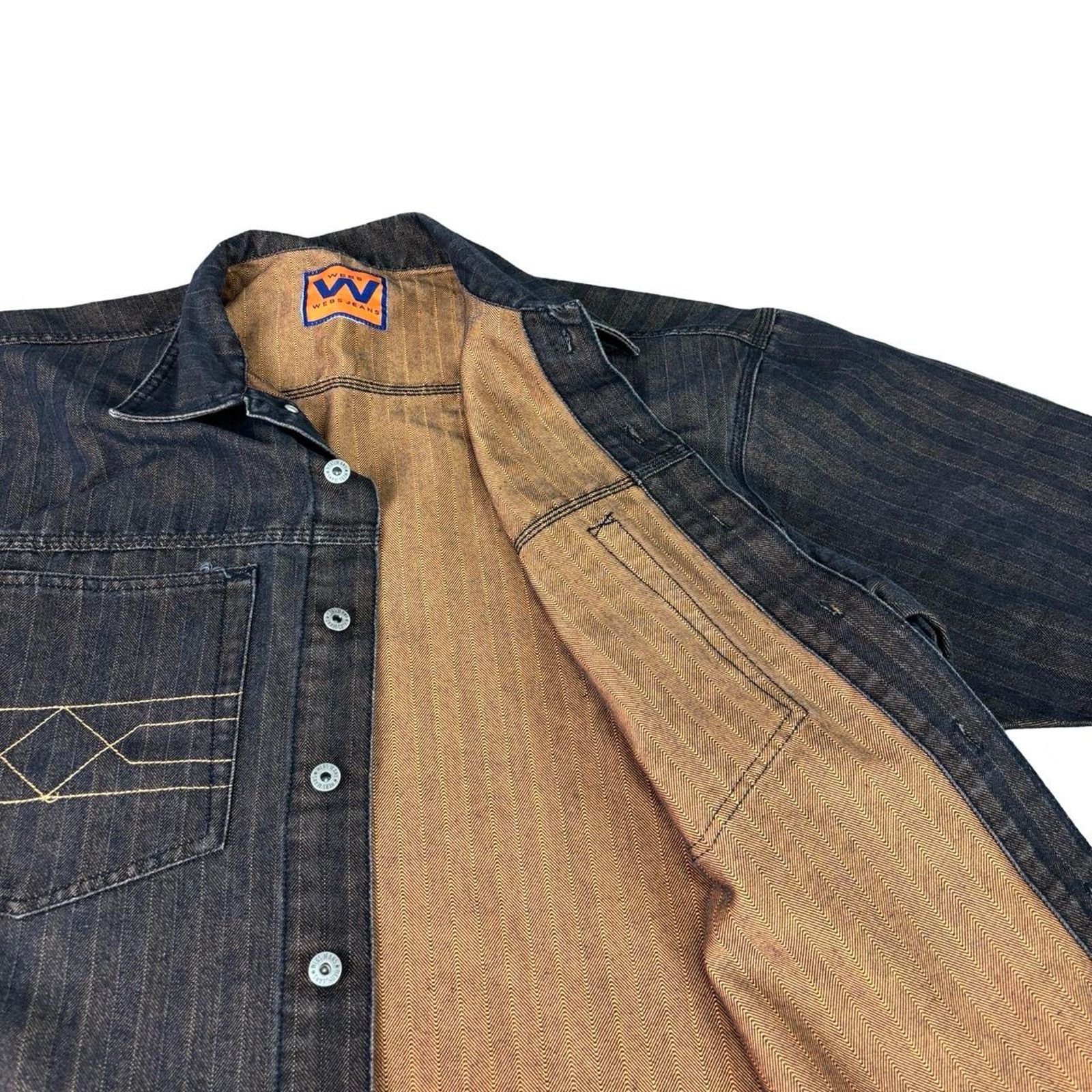 JNCO × Southpole × Vintage Vintage 90s Baggy Denim Button Up Shirt Size US XL / EU 56 / 4 - 2 Thumbnail