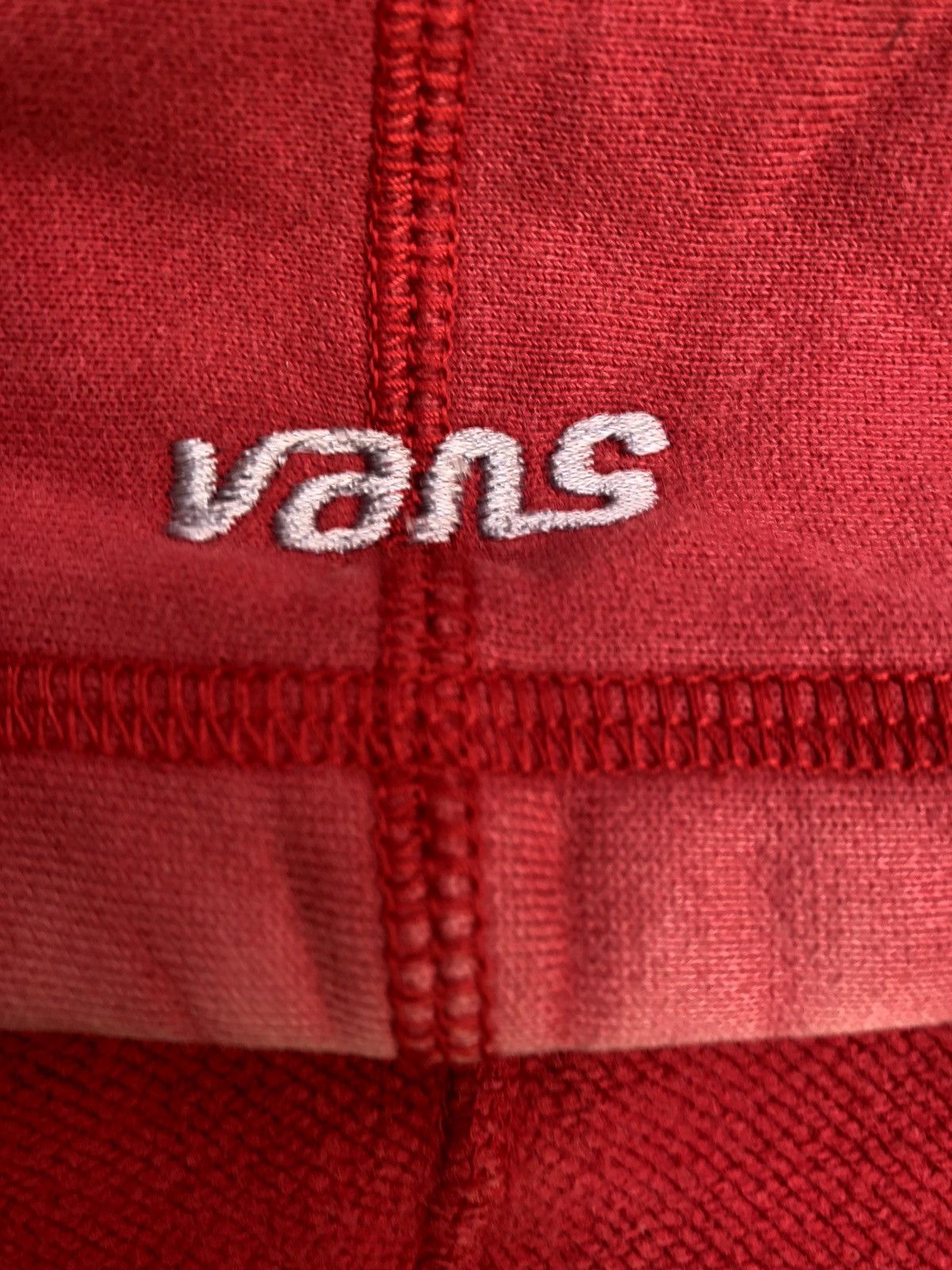 Vans Vintage Vans Big Logo Sun Faded Skate Punk Hoodie Size US L / EU 52-54 / 3 - 6 Thumbnail