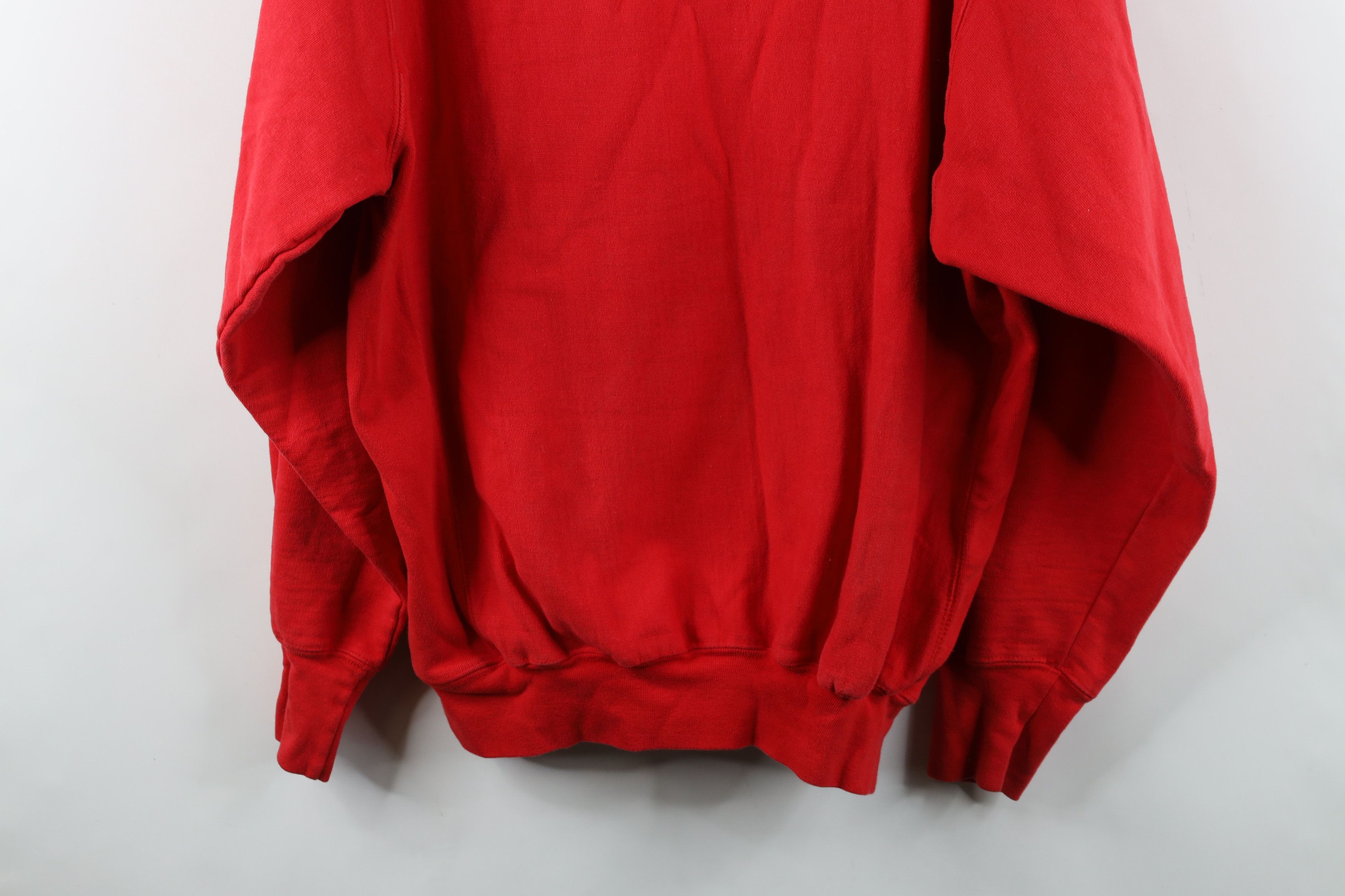 Vintage Vintage 90s Y2K University Heavyweight Hoodie Sweatshirt Size US XL / EU 56 / 4 - 14 Thumbnail