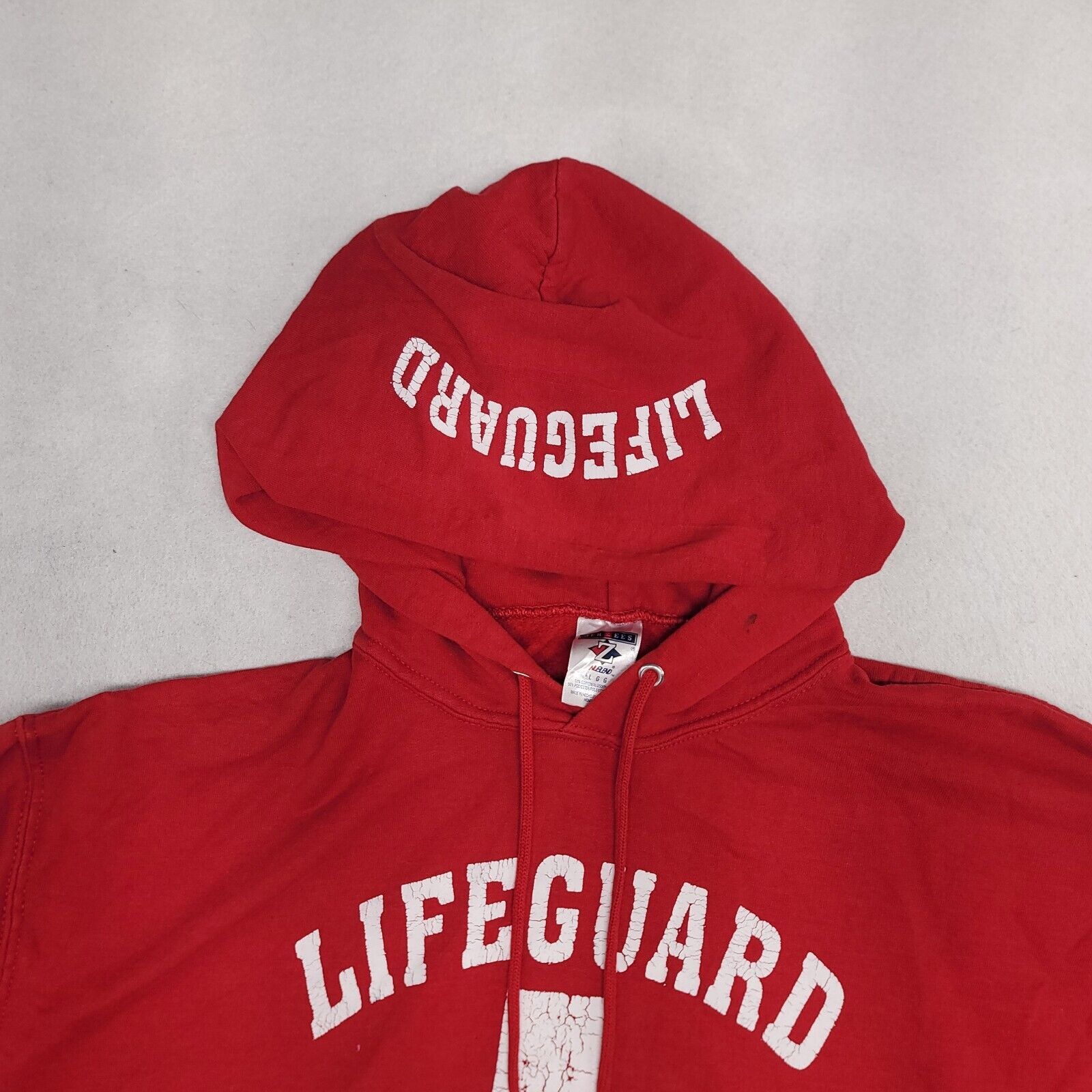 Jerzees Jerzees Lifeguard Casual Long Sleeve Hoodie Mens Size L Red Size US L / EU 52-54 / 3 - 1 Thumbnail